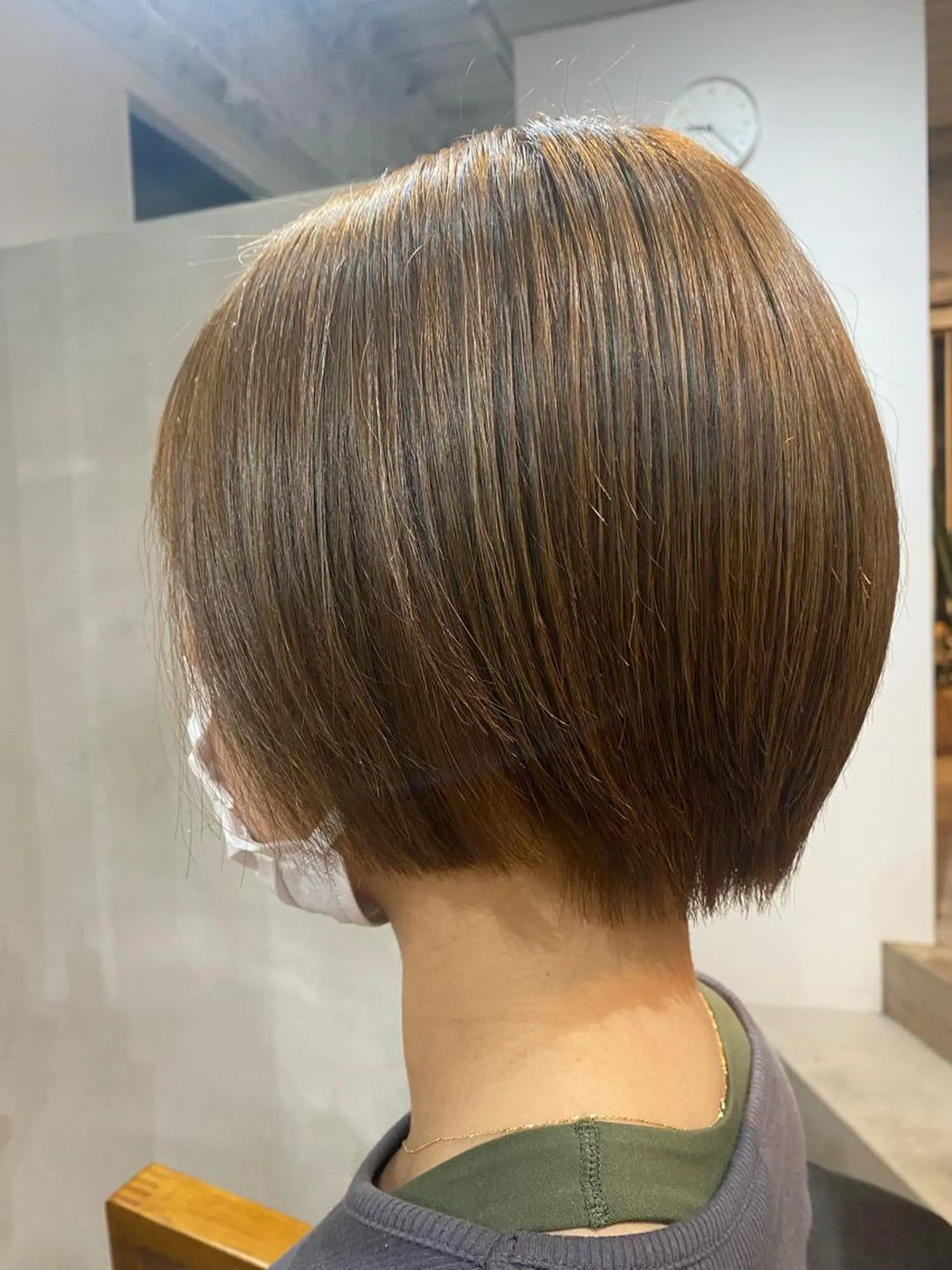 ショート カラー the BRIDGE 加藤みのりのヘアスタイル