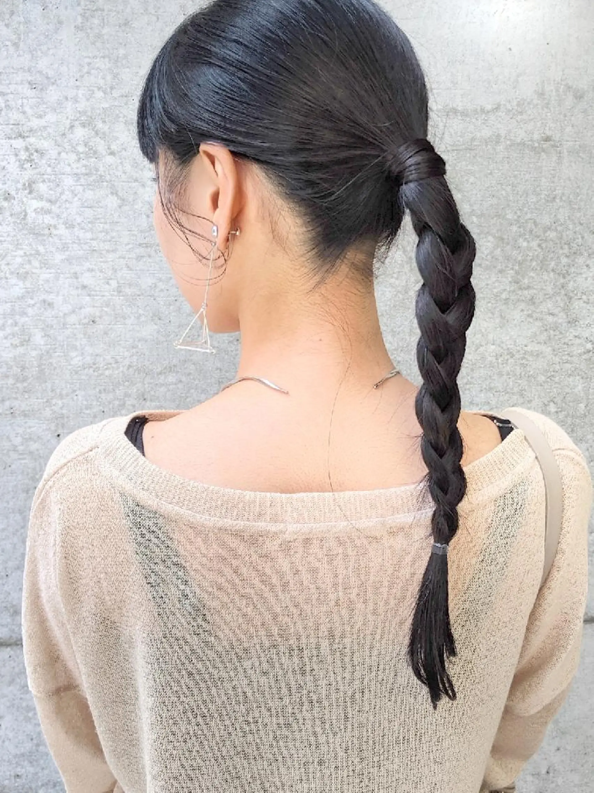 セミロング カット ヘアカラー トリートメント 南堀江 möwen ( メーヴェ )所属・mowen RUIのヘアスタイル