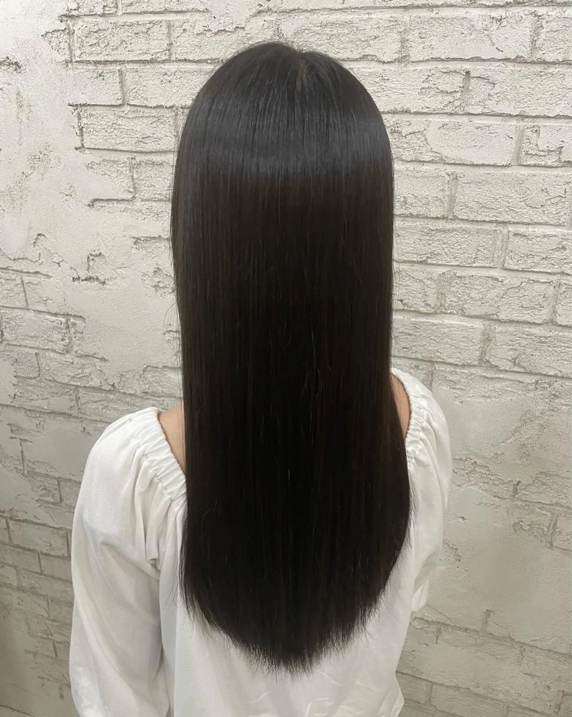 ロング カット 縮毛矯正 トリートメント 🍒Nagisa 🍒のヘアスタイル