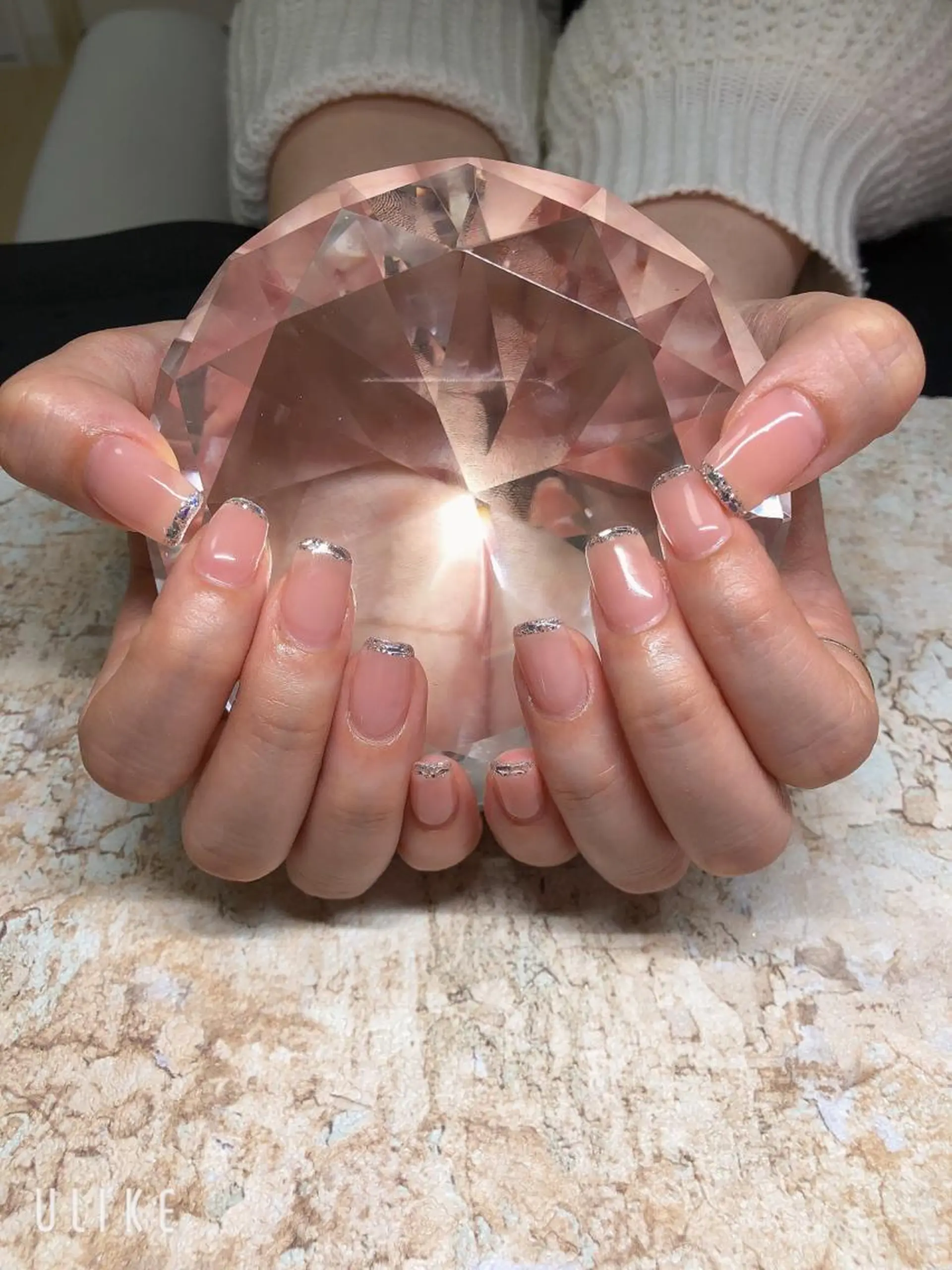 ネイル アートネイル フレンチネイル ジェルネイル グラデーション 韓国ネイル Nail room Bimano所属・Bimano seica♡+°のネイルデザイン