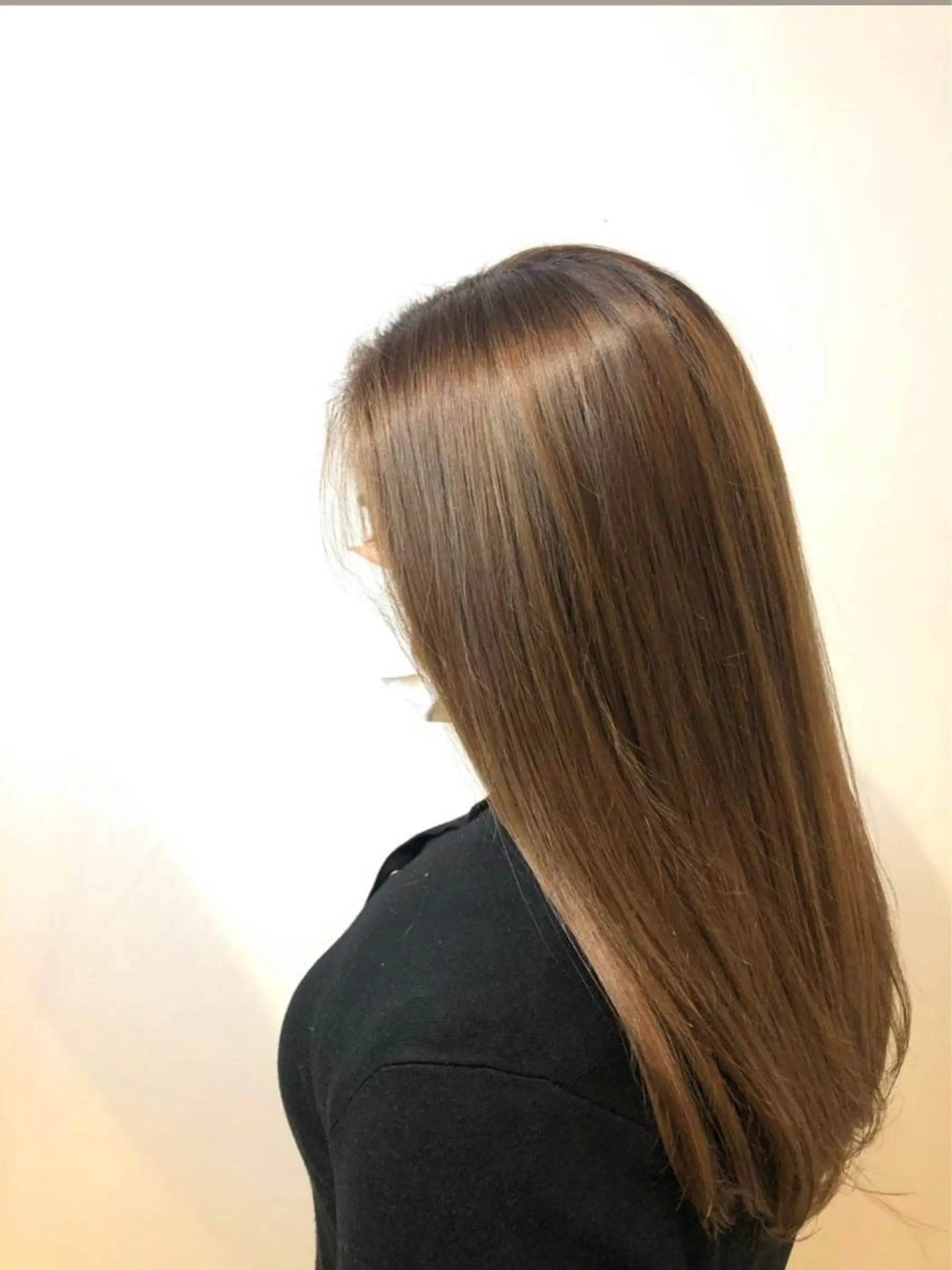 ロング カラー 髪質改善 髪質改善縮毛矯正 💎TOMOのヘアスタイル