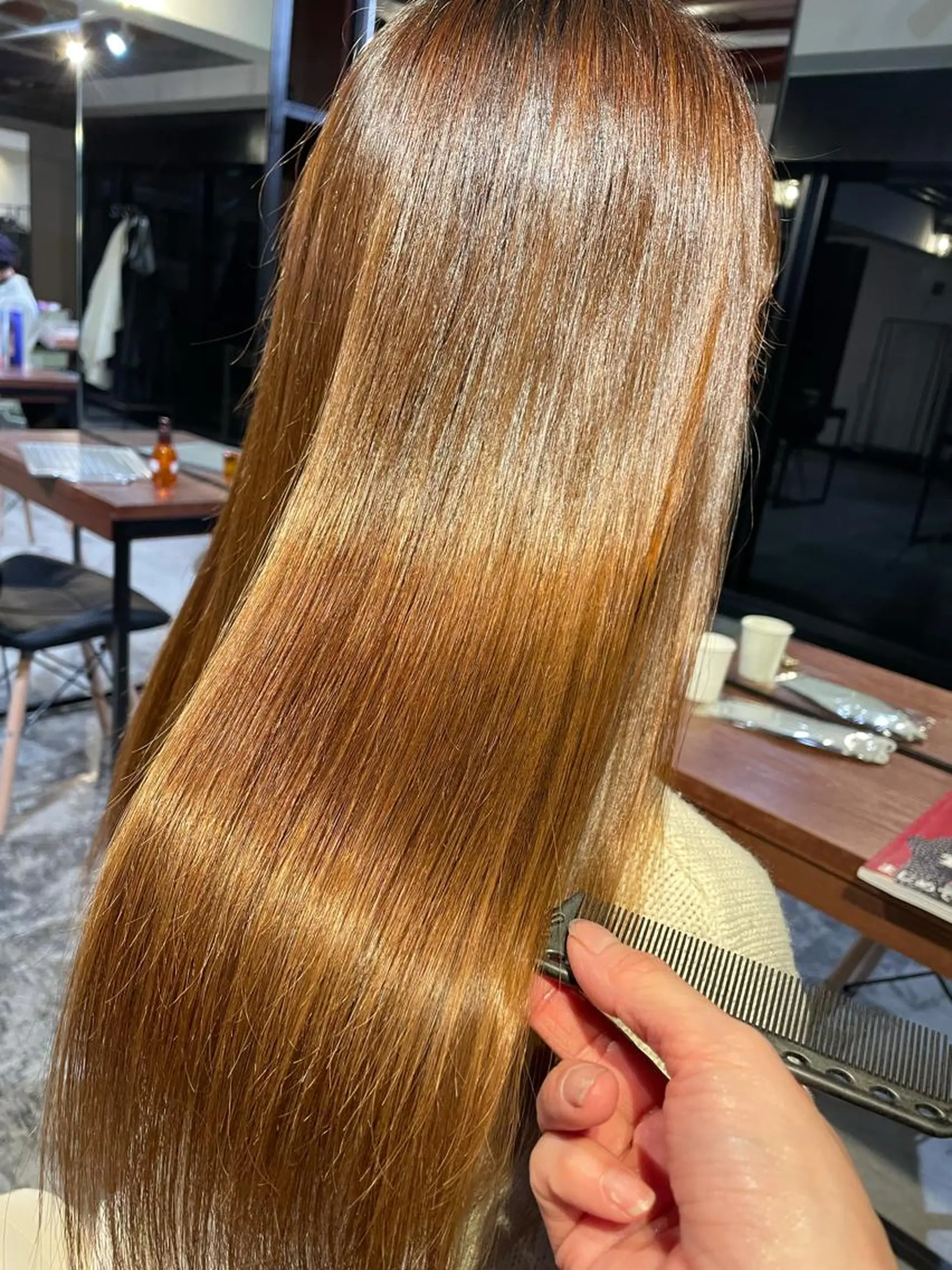 ロング カラー ヘアアレンジ マツエク・マツパ トリートメント 透明感カラー/推しカ ラー☁️JURAのヘアスタイル