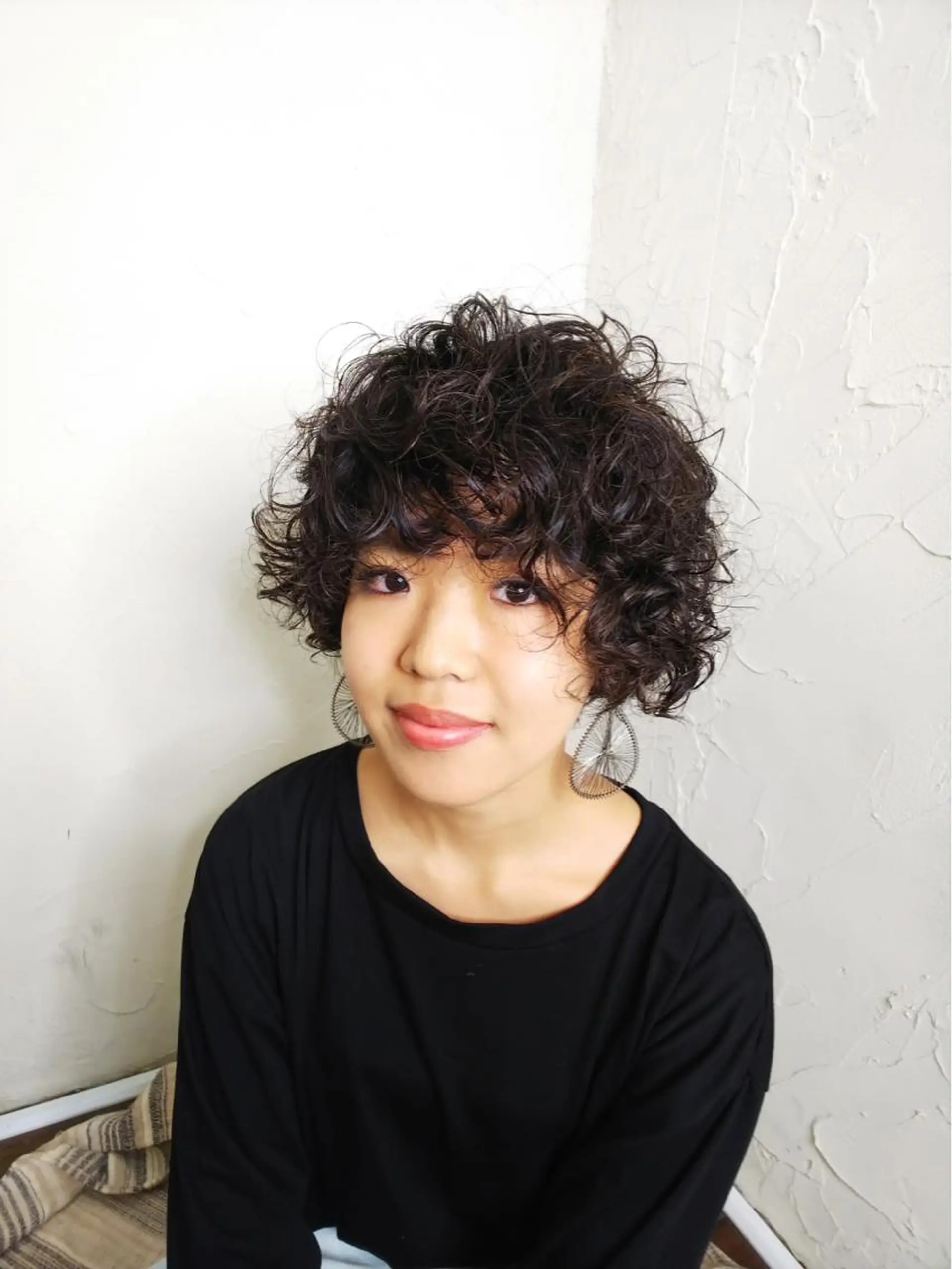 ショート パーマ カット パーマ 🍇おぐら めぐみ🍇のヘアスタイル