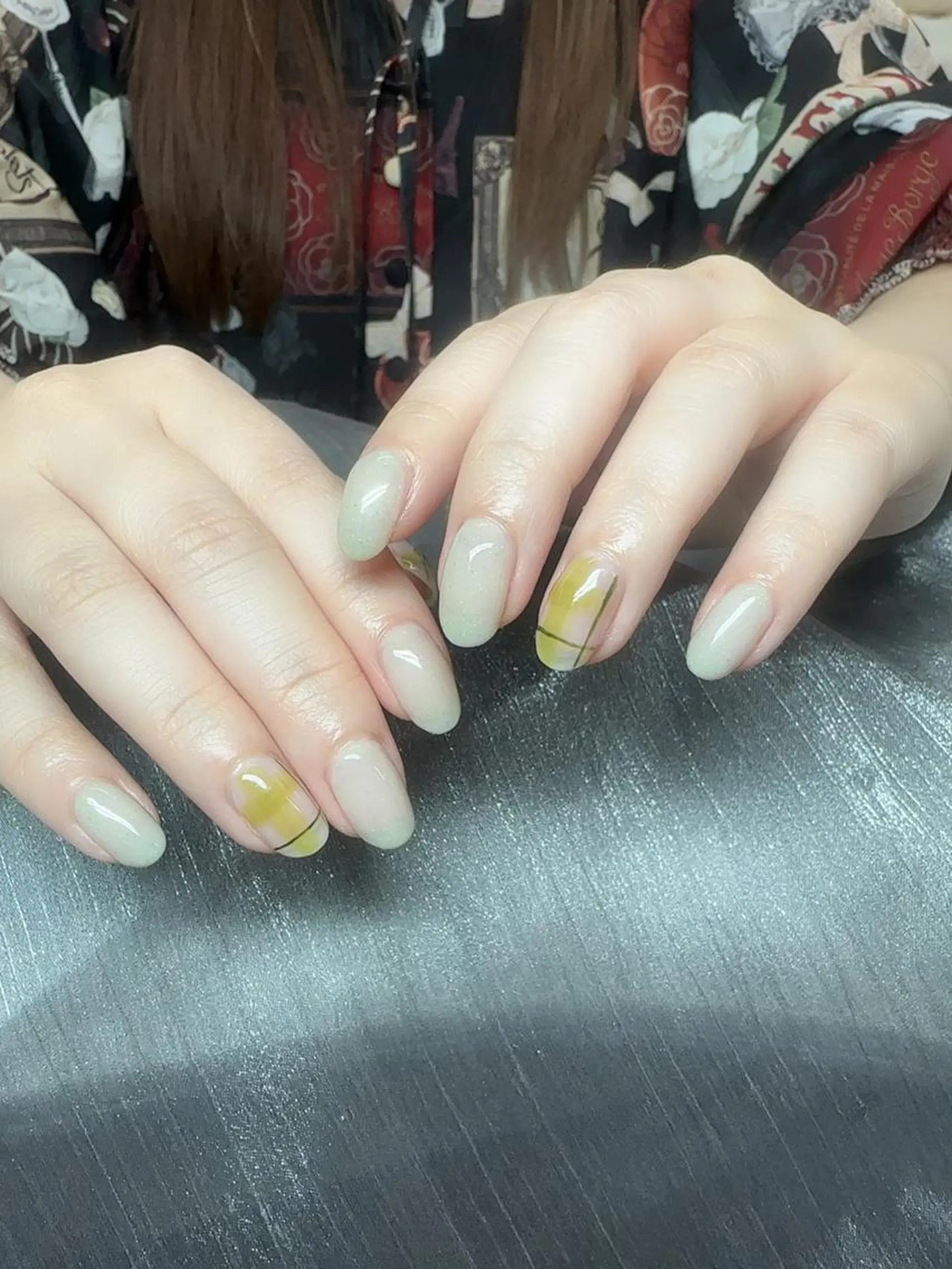 ネイル ハンドネイル Ui_Amor (パラジェル)のネイルデザイン