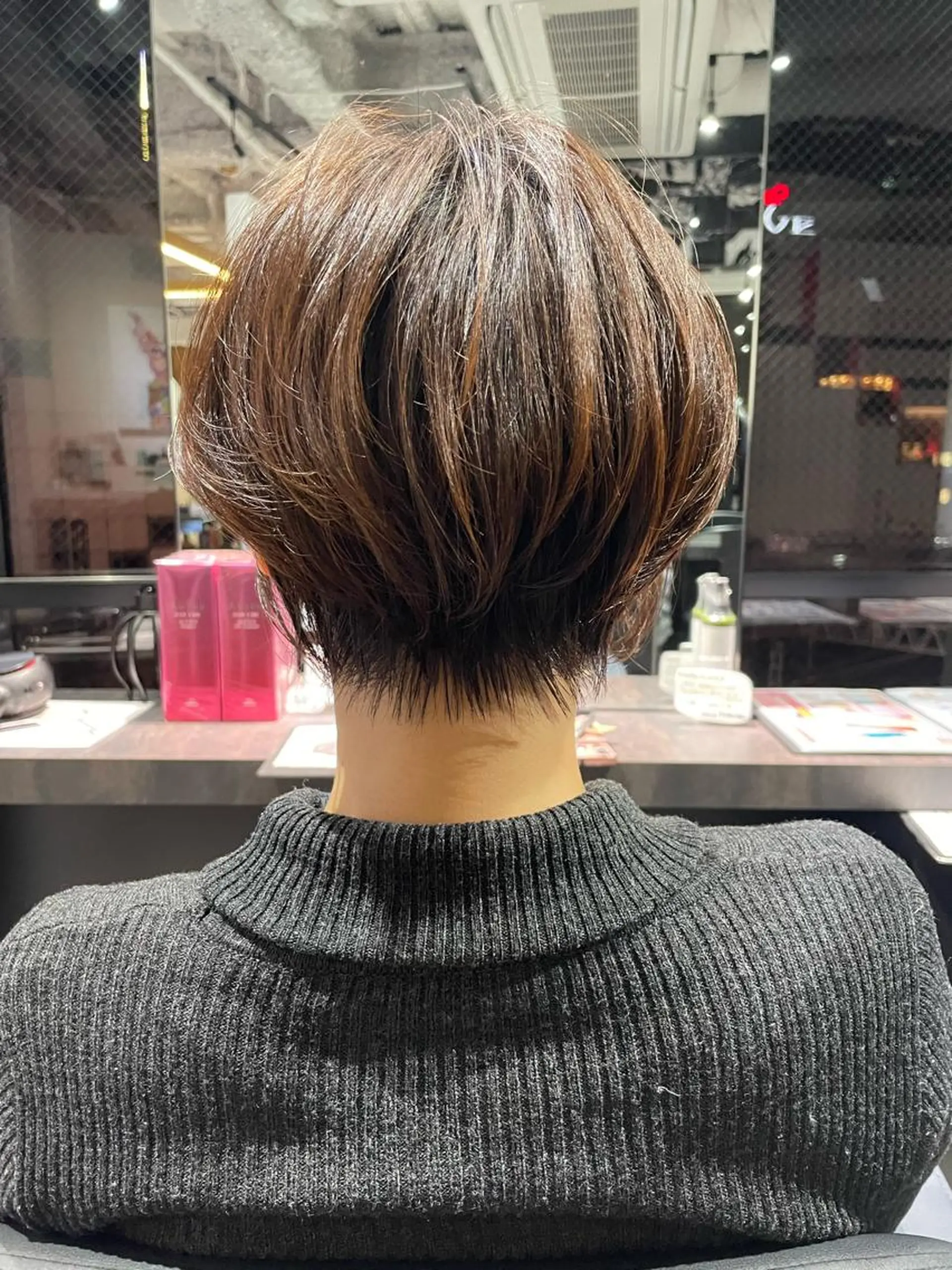 ショート ショートヘア One By The Ect所属・ショート/脱白髪染め ☆宇﨑悠実のヘアスタイル