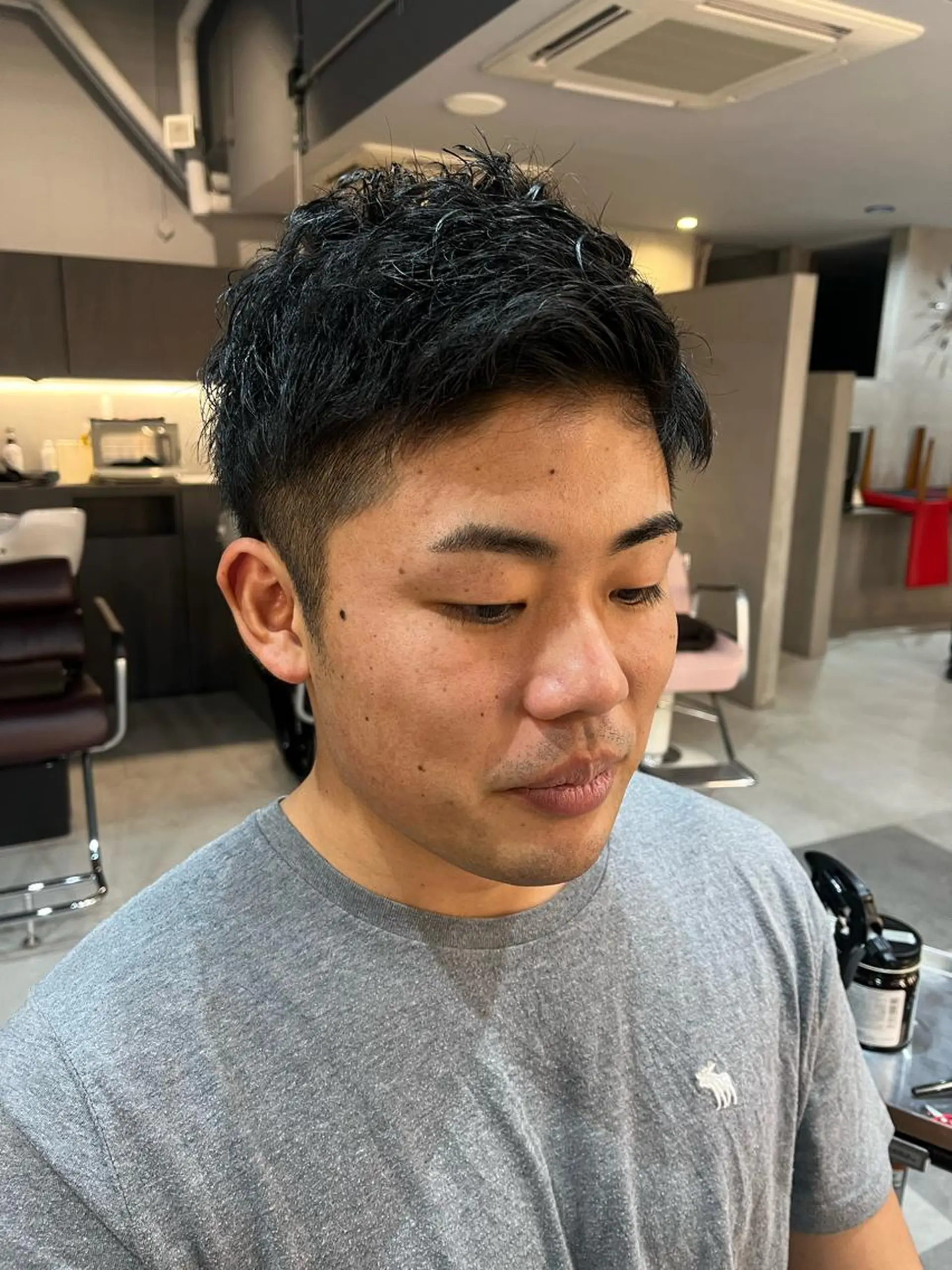 メンズ カット 縮毛矯正/髪質改善/ ハイトーン/Makoのヘアスタイル