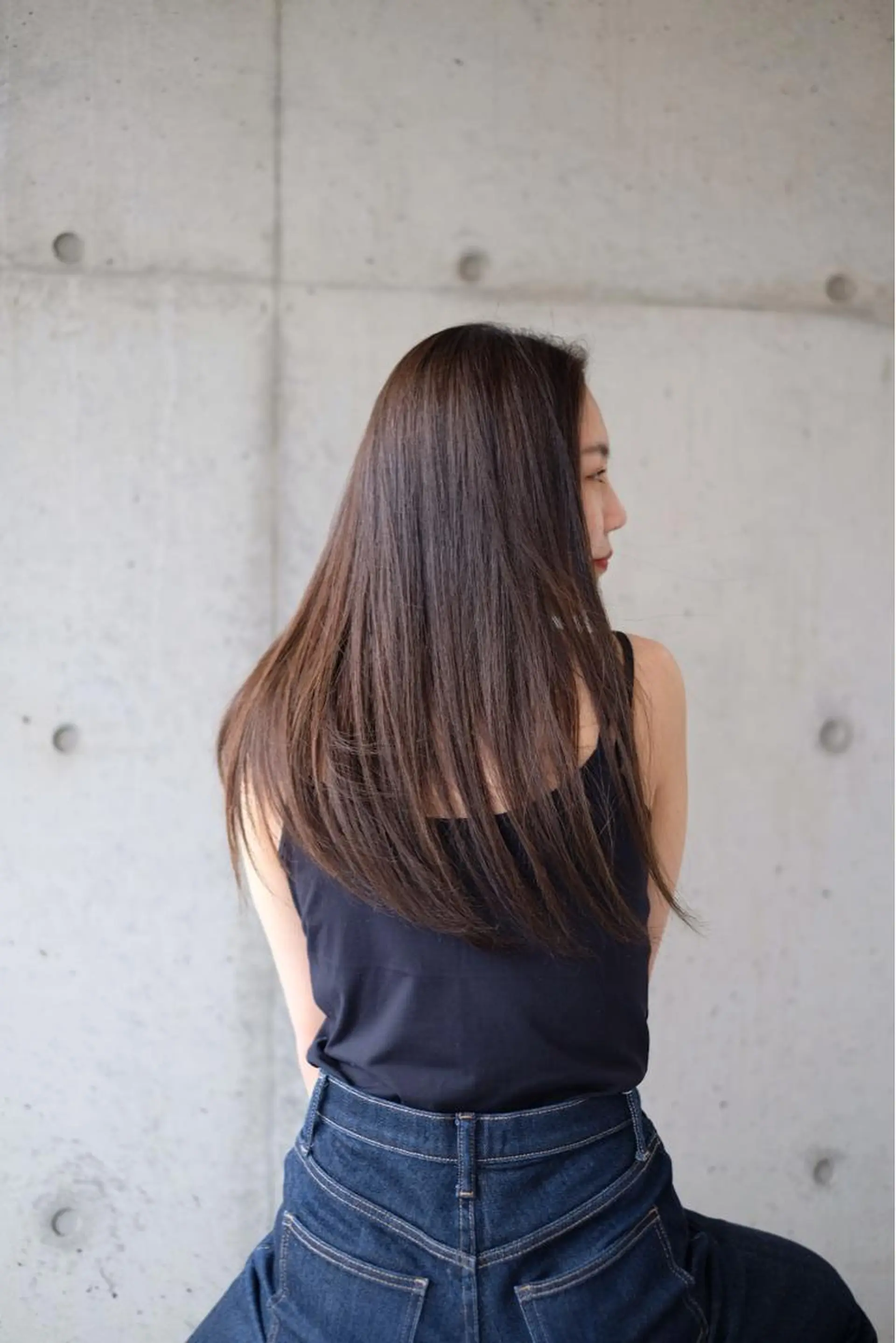 ロング トリートメント 吉田 明弘のヘアスタイル