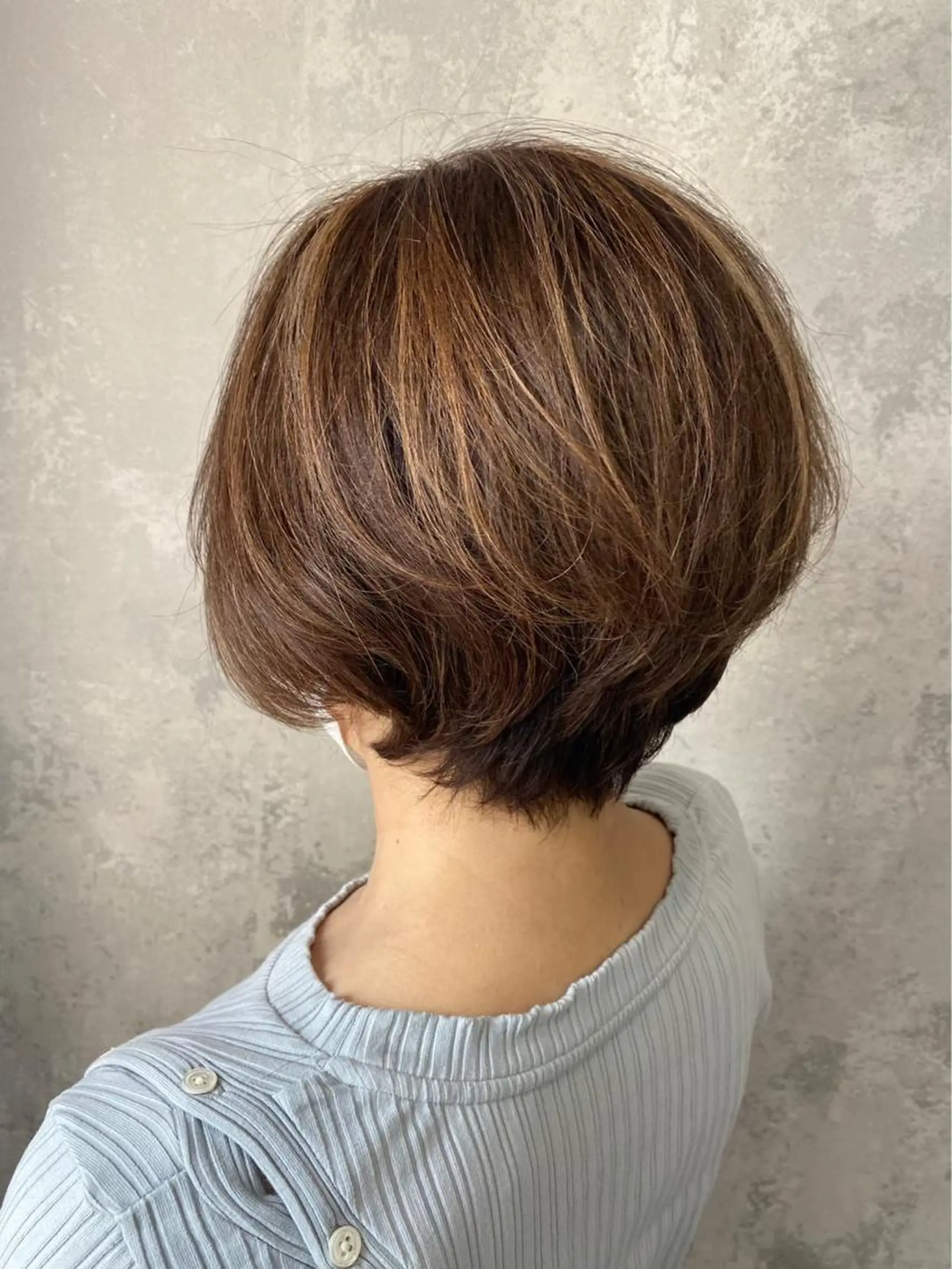 ショート ハイライト 川村 昌広のヘアスタイル