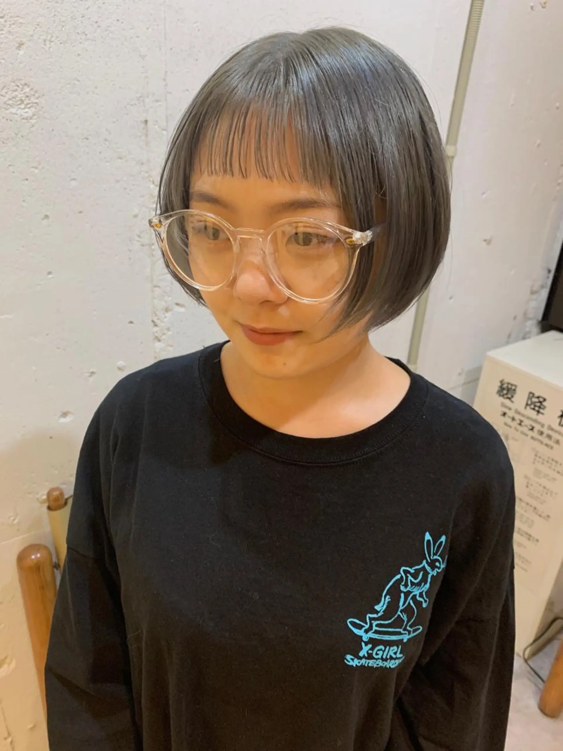 ショート カラー ハイトーンカラー ショートヘア Fuuu《フゥ》所属・シノザキ シンゴのヘアスタイル