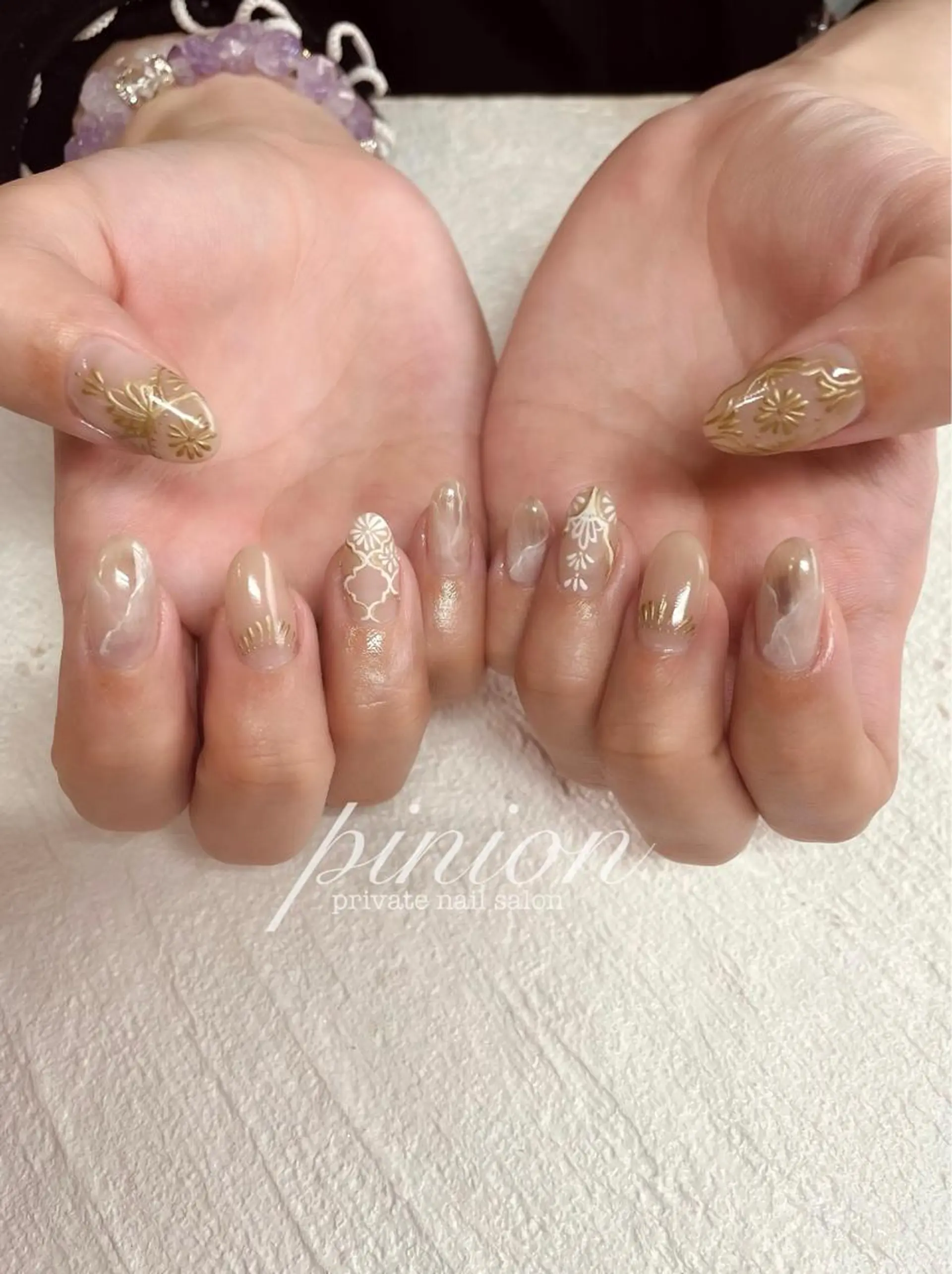 ネイル ハンドネイル chee.所属・nail salon pinionのネイルデザイン