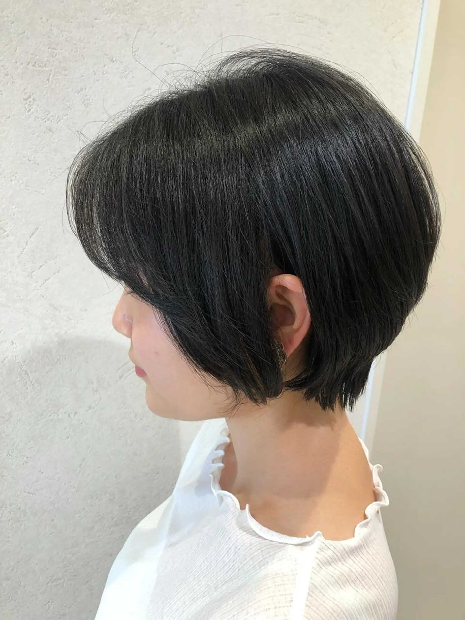 ショート うる艶レイヤーカット hinakoのヘアスタイル