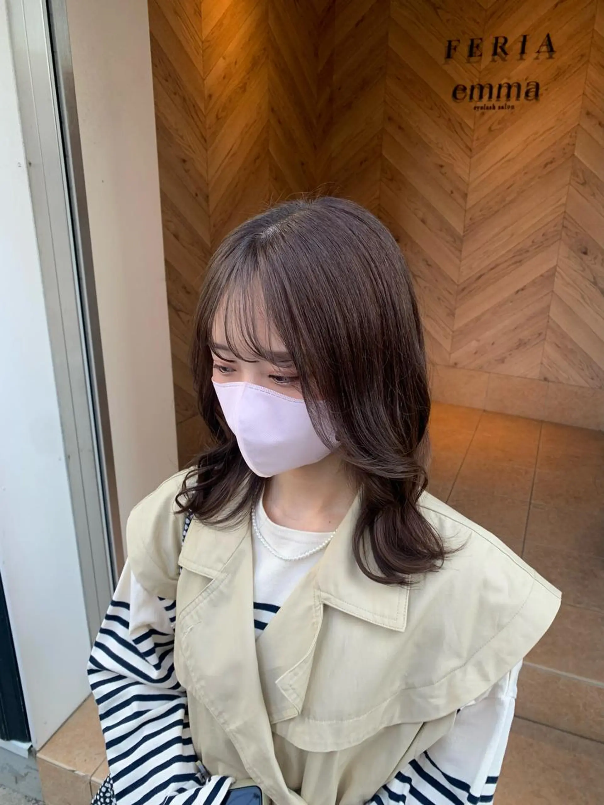 ミディアム 🎀FERIA梅田 出村谷　沙保🎀のヘアスタイル