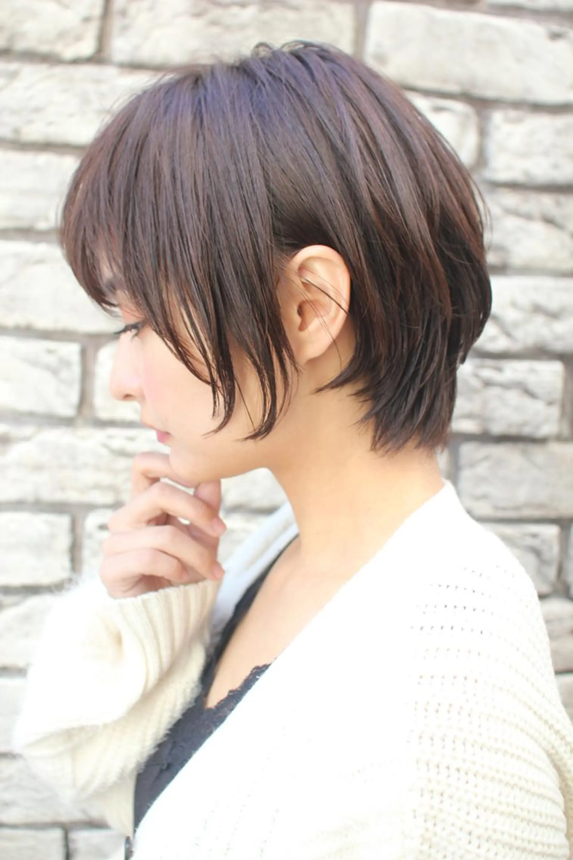 ショート カラー 羽田 ひろむのヘアスタイル