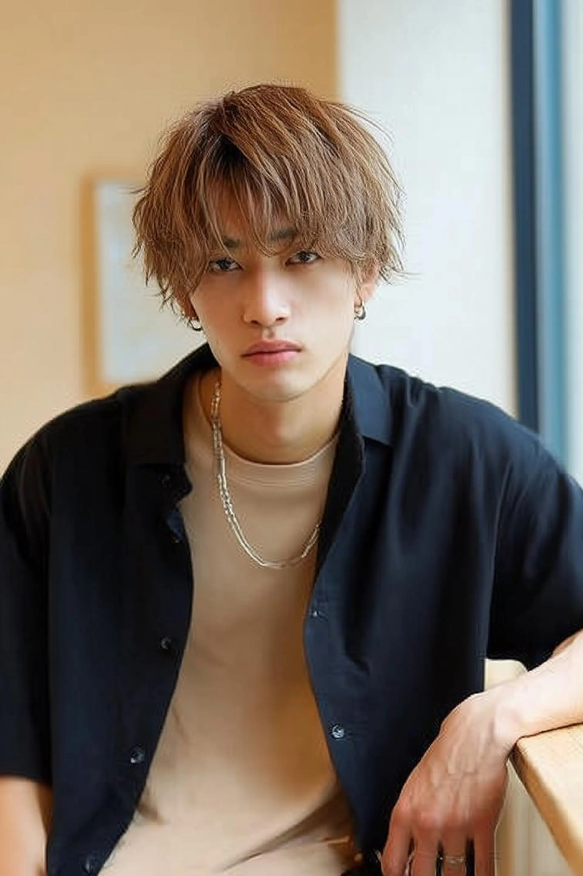 ミディアム カラー メンズ Luana 【公式】 / メンズのヘアスタイル