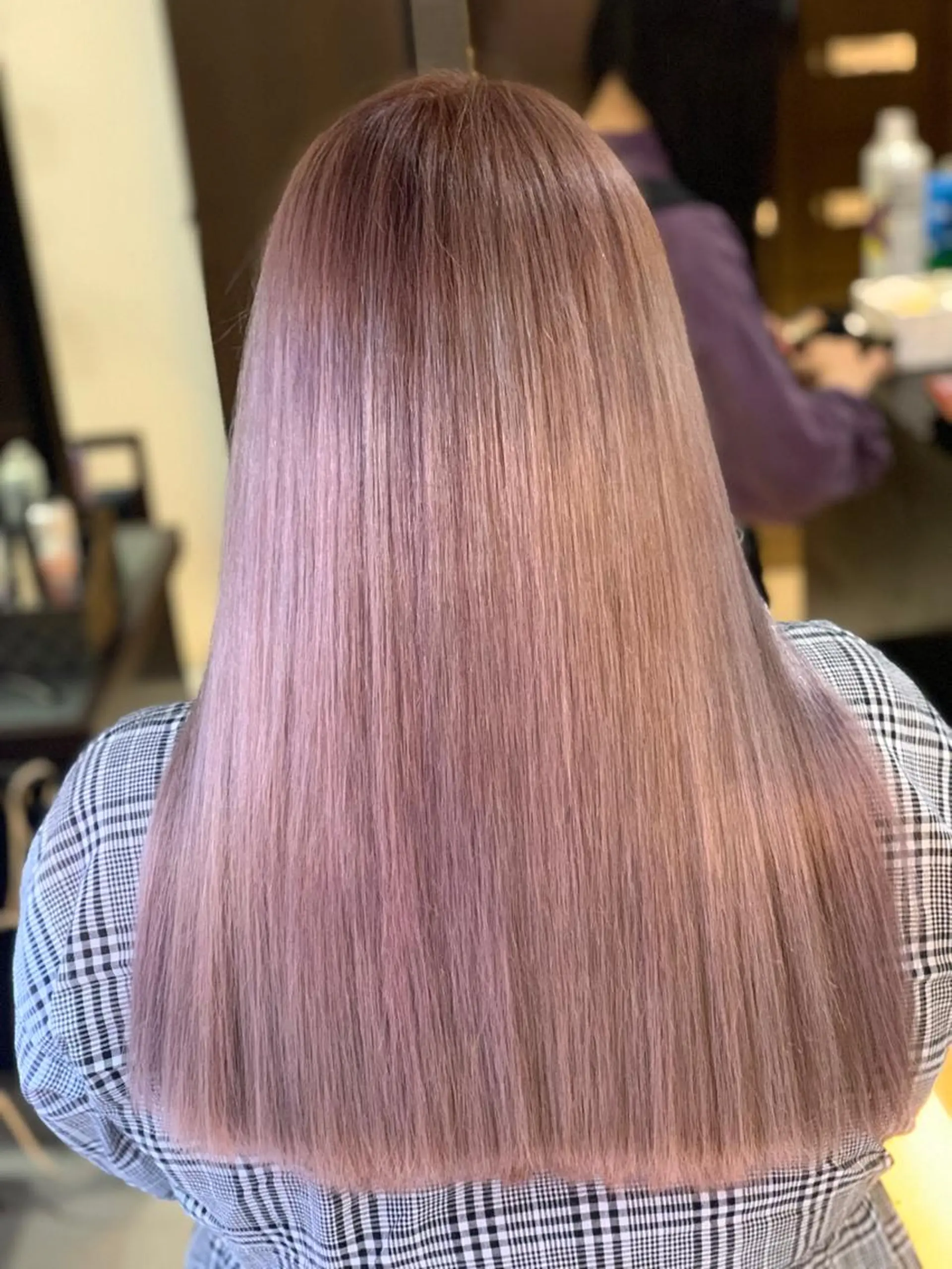 ロング カラー ピンクカラー LAFF難波店所属・✂️大門 巧✂️ LAFF難波店のヘアスタイル