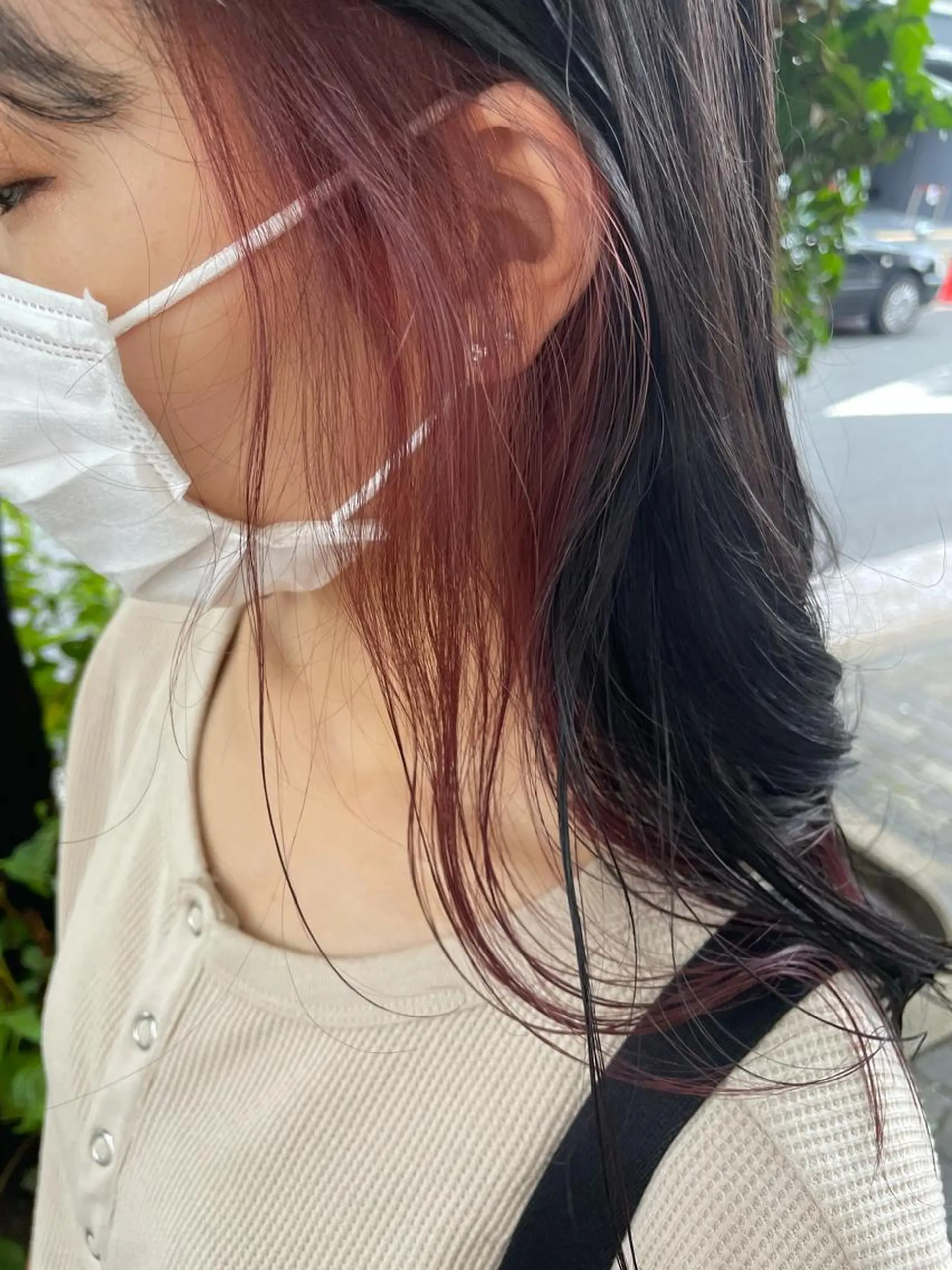 セミロング yohaku所属・yohaku misakiのヘアスタイル