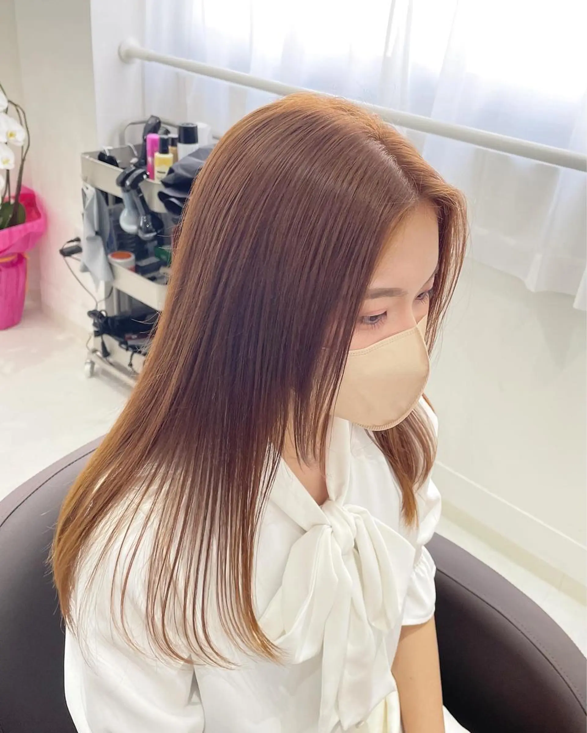 ロング カラー カット ヘアカラー トリートメント シェアサロン〜糸ito〜所属・Hiro ヒロのヘアスタイル