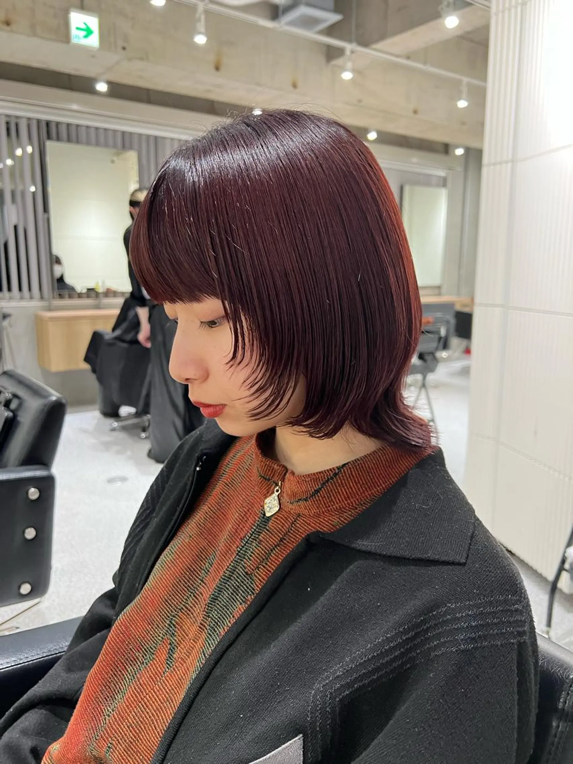 ショート 🐺立川のウルフ屋 さん🐺おかみ🐺のヘアスタイル