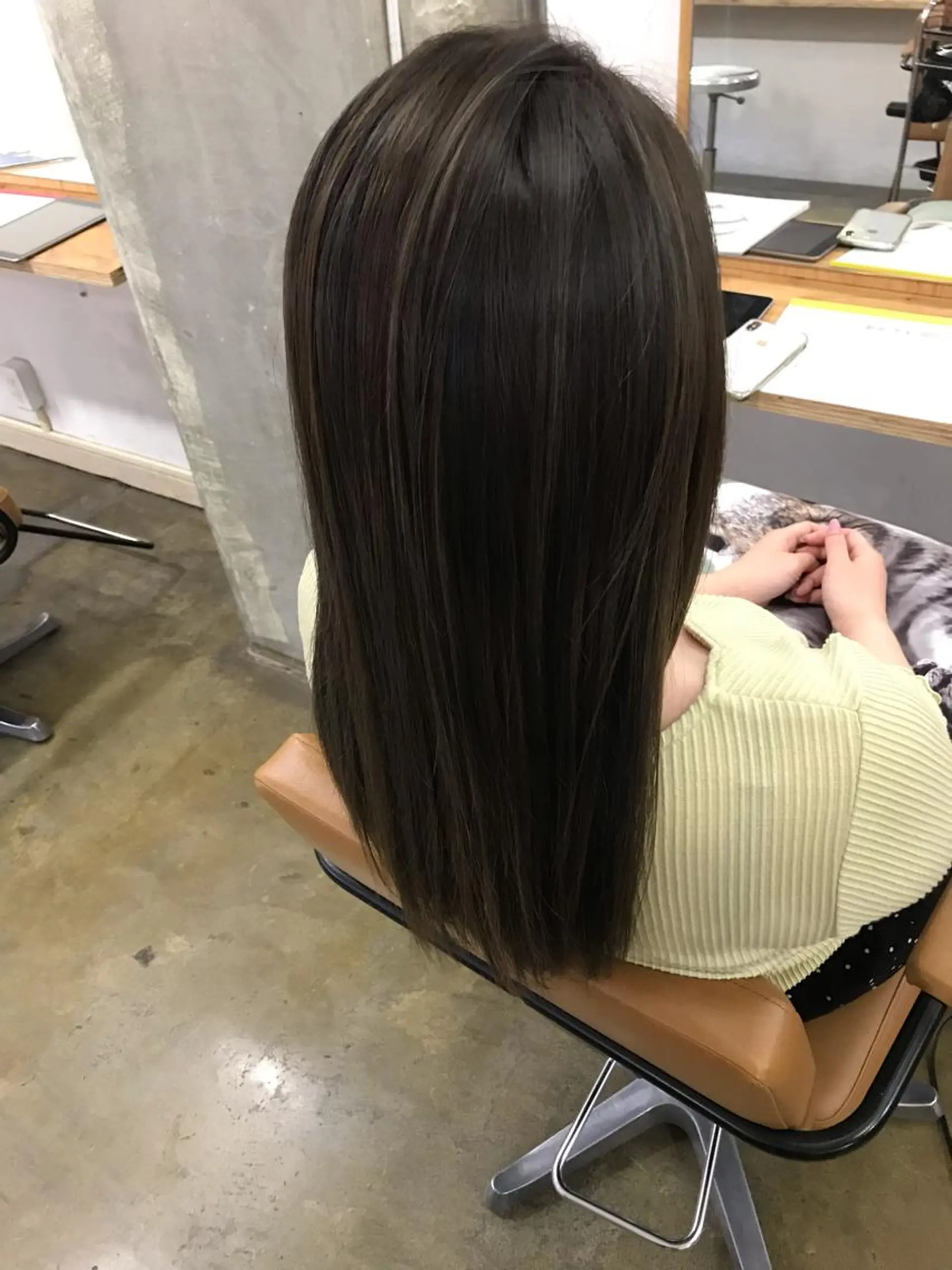 ミディアム カラー ハイライトカラー ハイライト 💎髪質改善💎 デザイナーshinのヘアスタイル