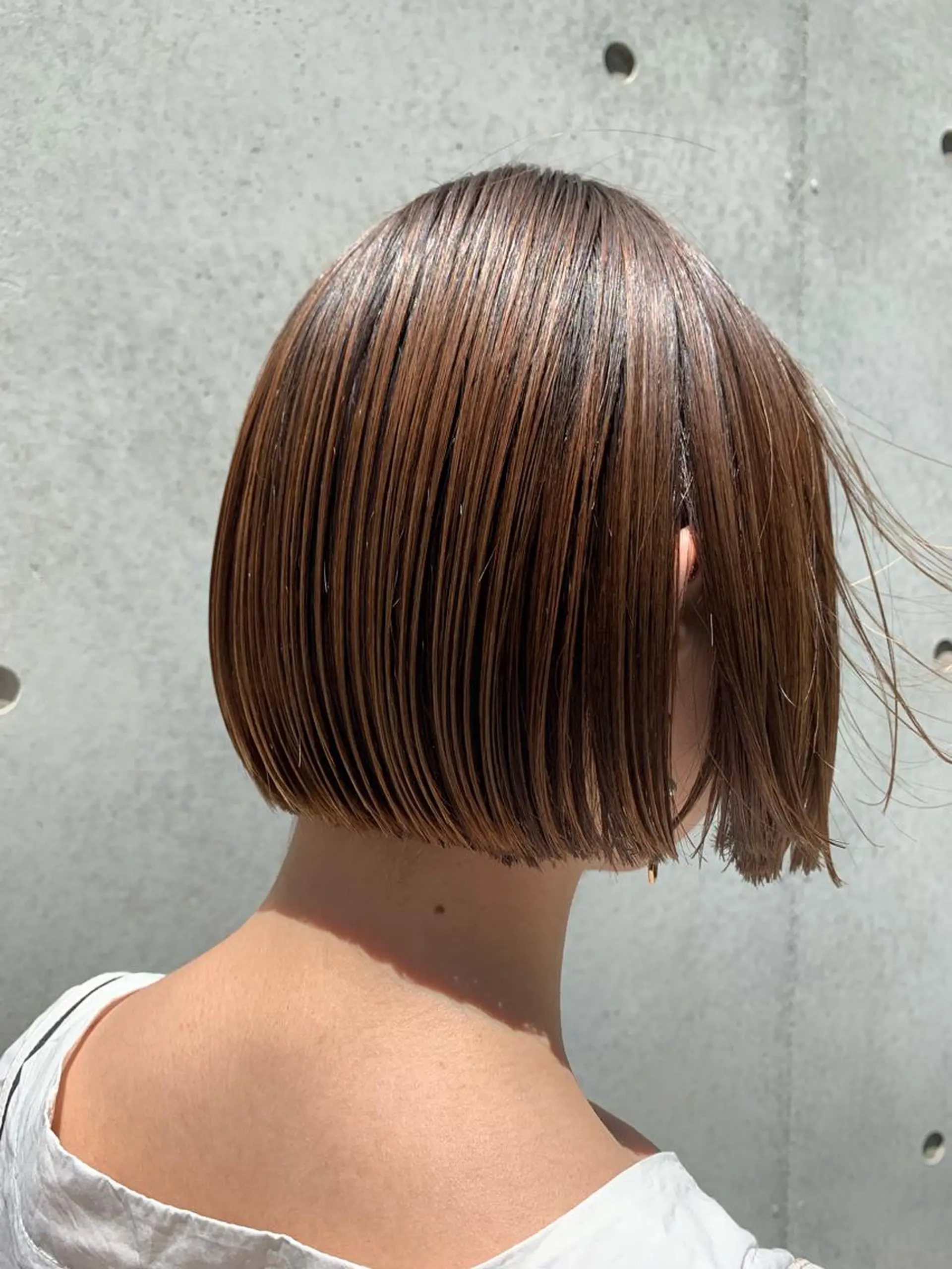 ショート カラー 平 ちひろのヘアスタイル