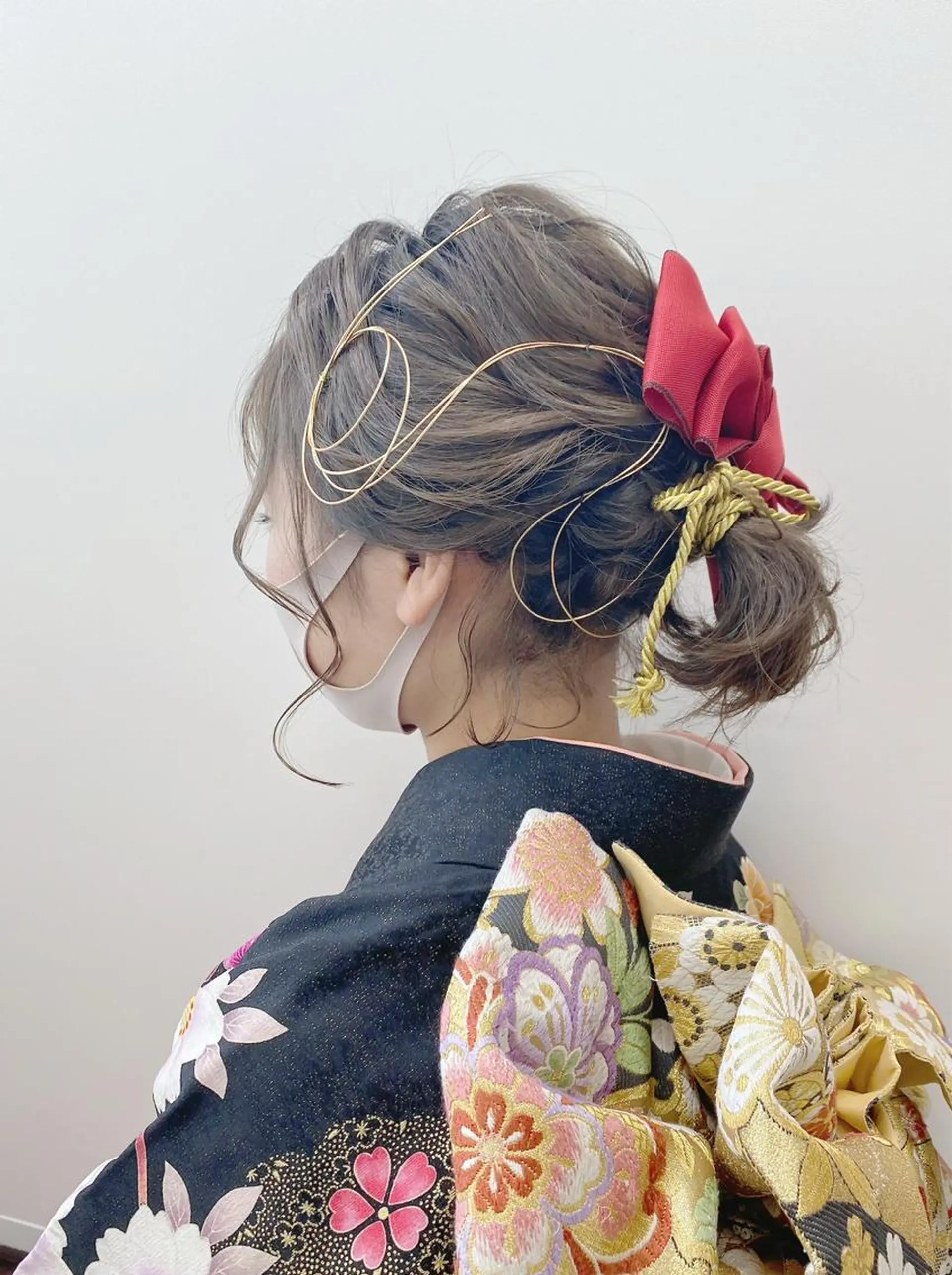 ミディアム ヘアアレンジ ヘアセット GRANLUSSO 〜グランルッソ駅前店所属・木口 嘉美のヘアスタイル