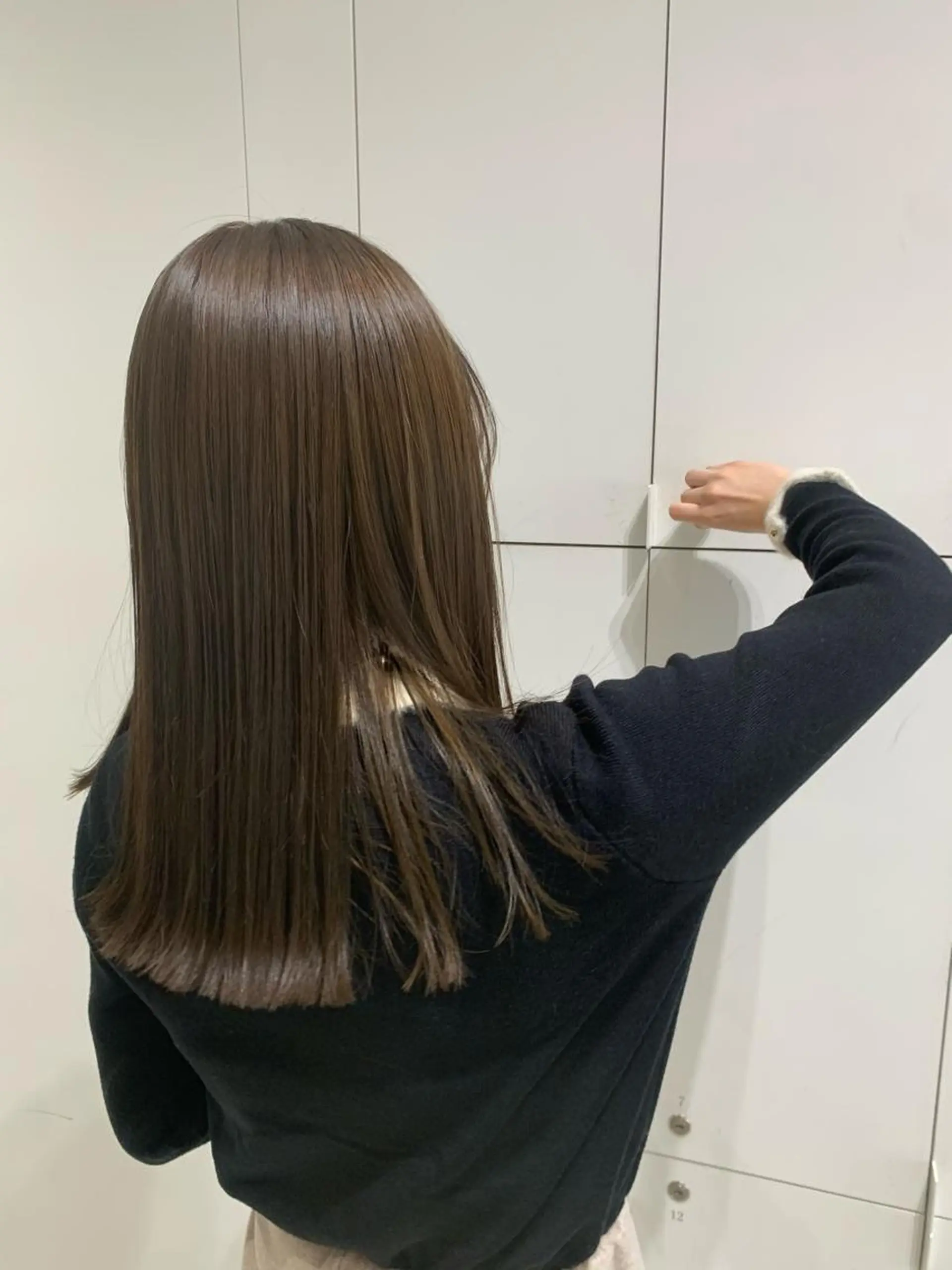 セミロング カラー bob/ aoiのヘアスタイル