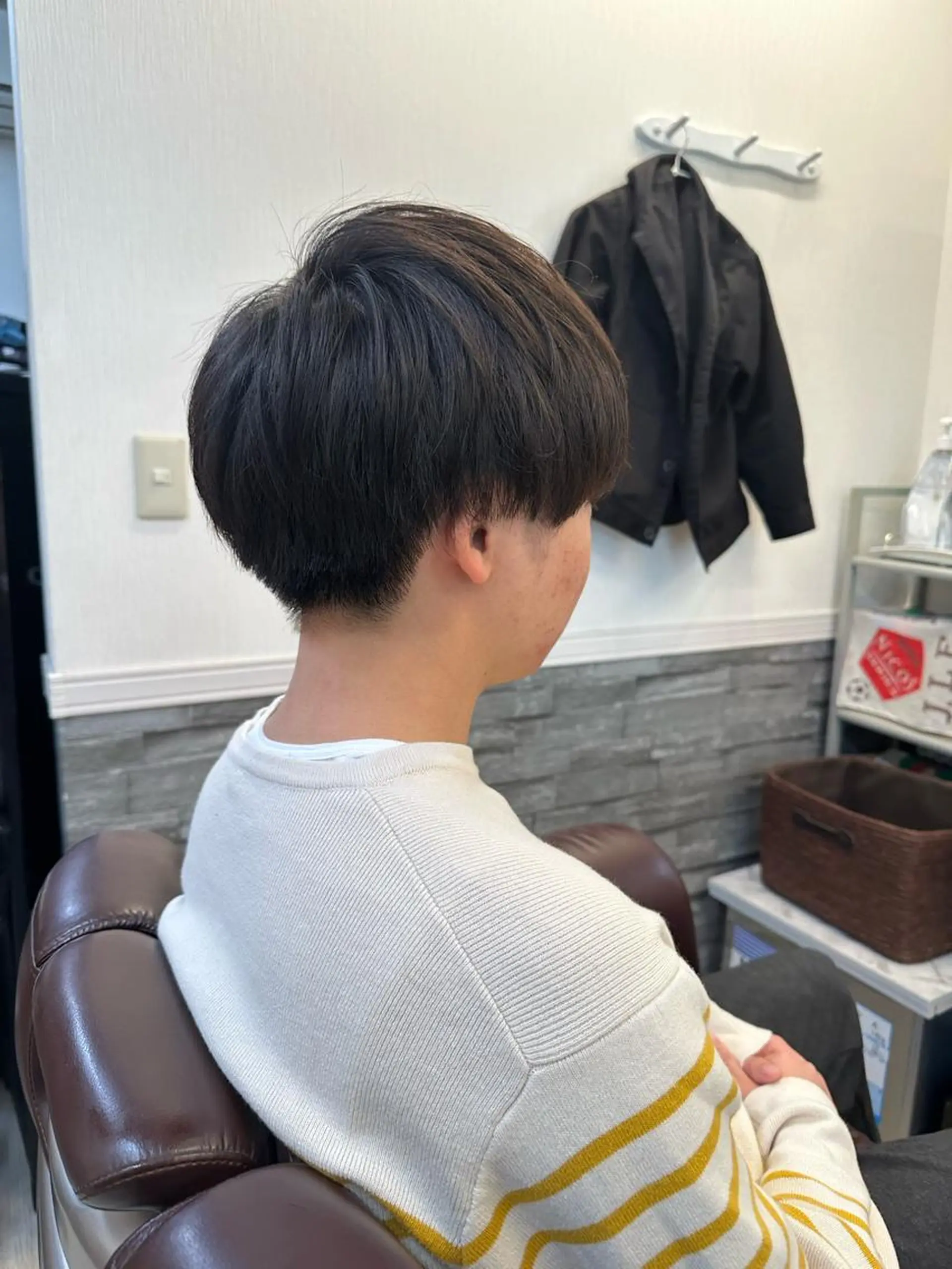 ショート 仲川 遼のヘアスタイル