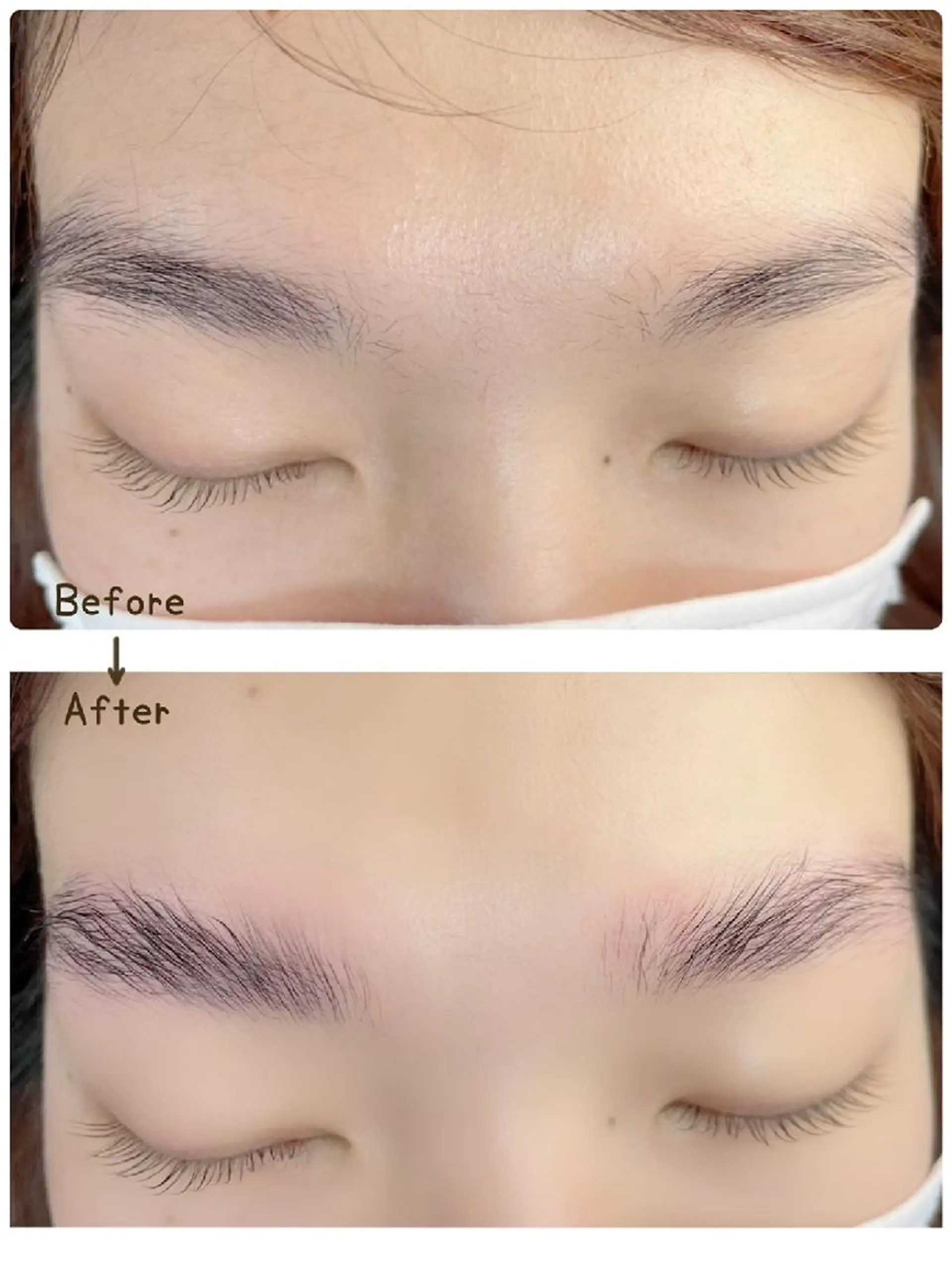 マツエク・マツパ アイブロウ 眉カラー 付け放題 バインドロック フラットラッシュ パリジェンヌラッシュリフト その他(アイブロウ) 吉岡 ゆうなのマツエク・マツパデザイン