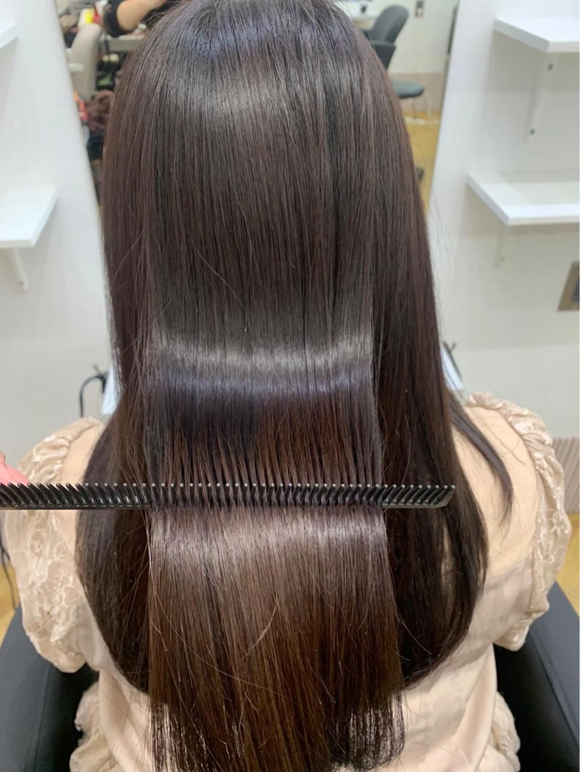 ロング 髪質改善 トリートメント 髪質改善/艶髪💎 ウエキ リカのヘアスタイル