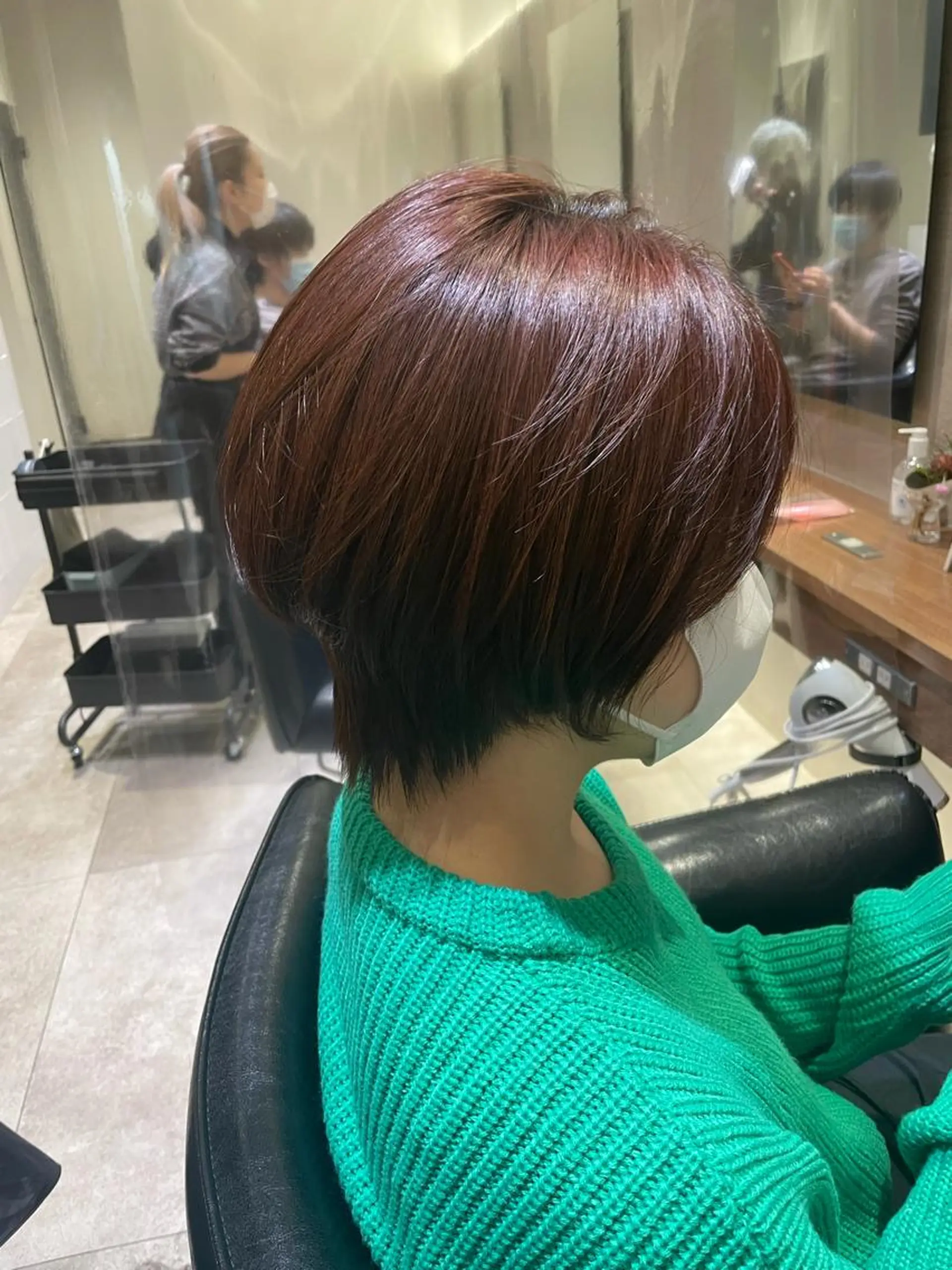 ショート 透明感カラー/艶髪 ♥柏谷菜穂♥のヘアスタイル