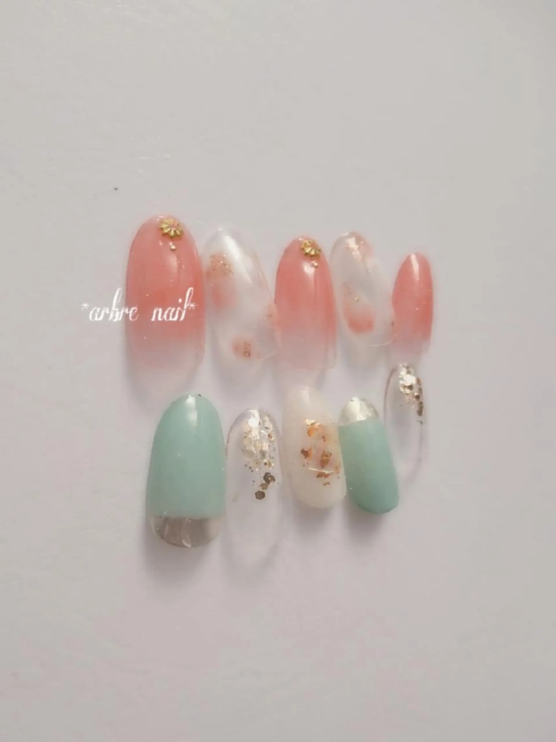 ネイル *arbre nail*.アーブルネイル所属・✯.。 arbre nail 。✯.のネイルデザイン