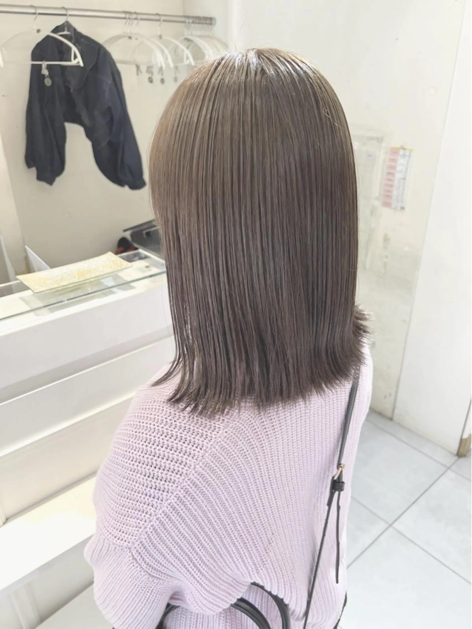 ミディアム カラー ヘアアレンジ 🌷山田 有友名🌷のヘアスタイル