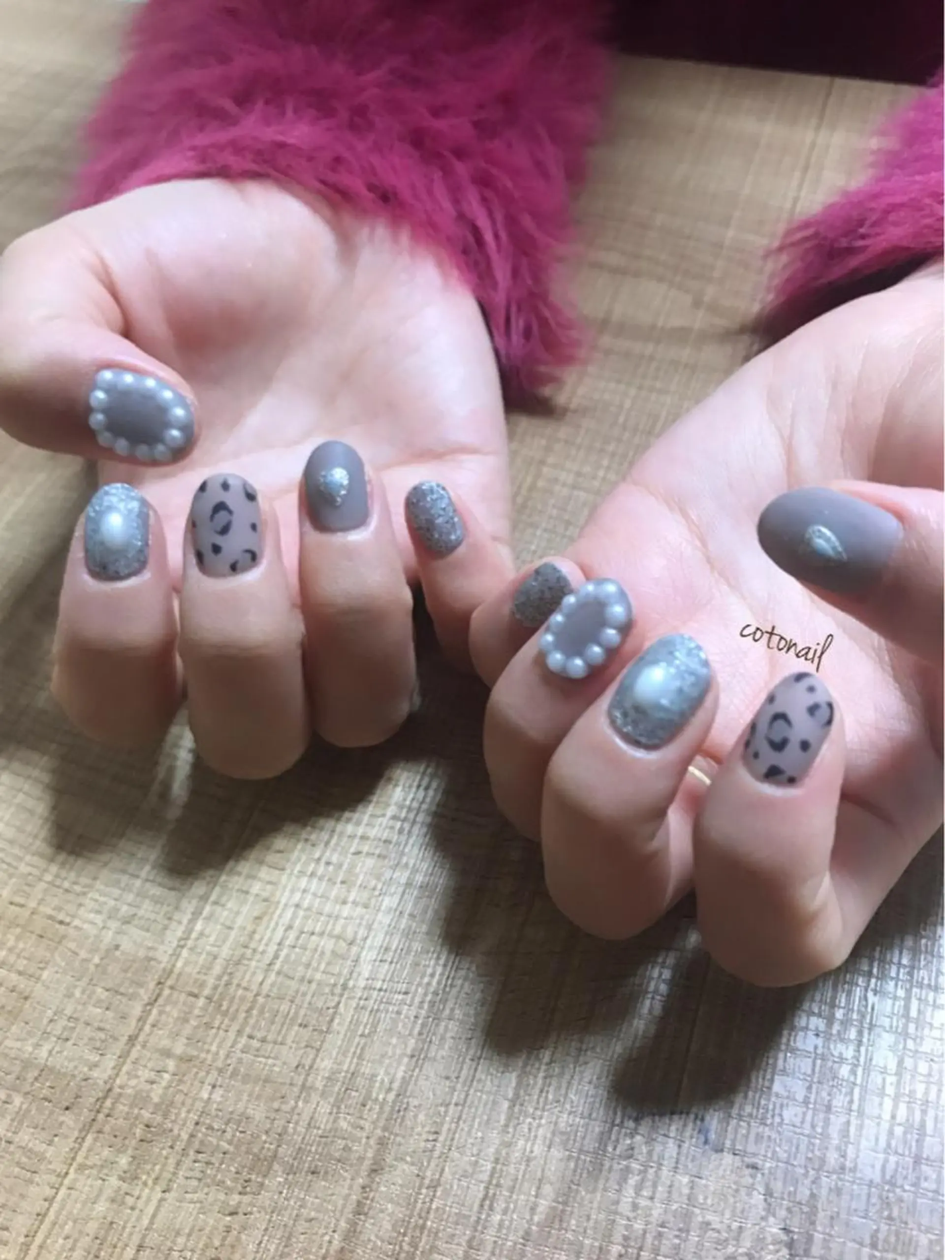 ショート ネイル ツメトマツゲ .のネイルデザイン