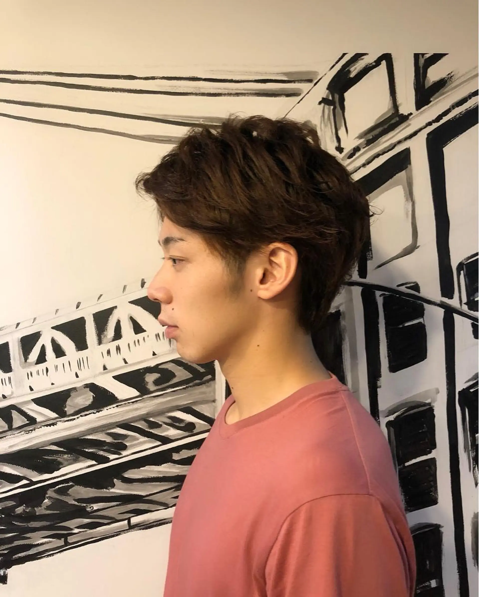 メンズ カット ヘアカラー トリートメント ✨色持ちの良い艶 カラー✨蟹江真世のヘアスタイル