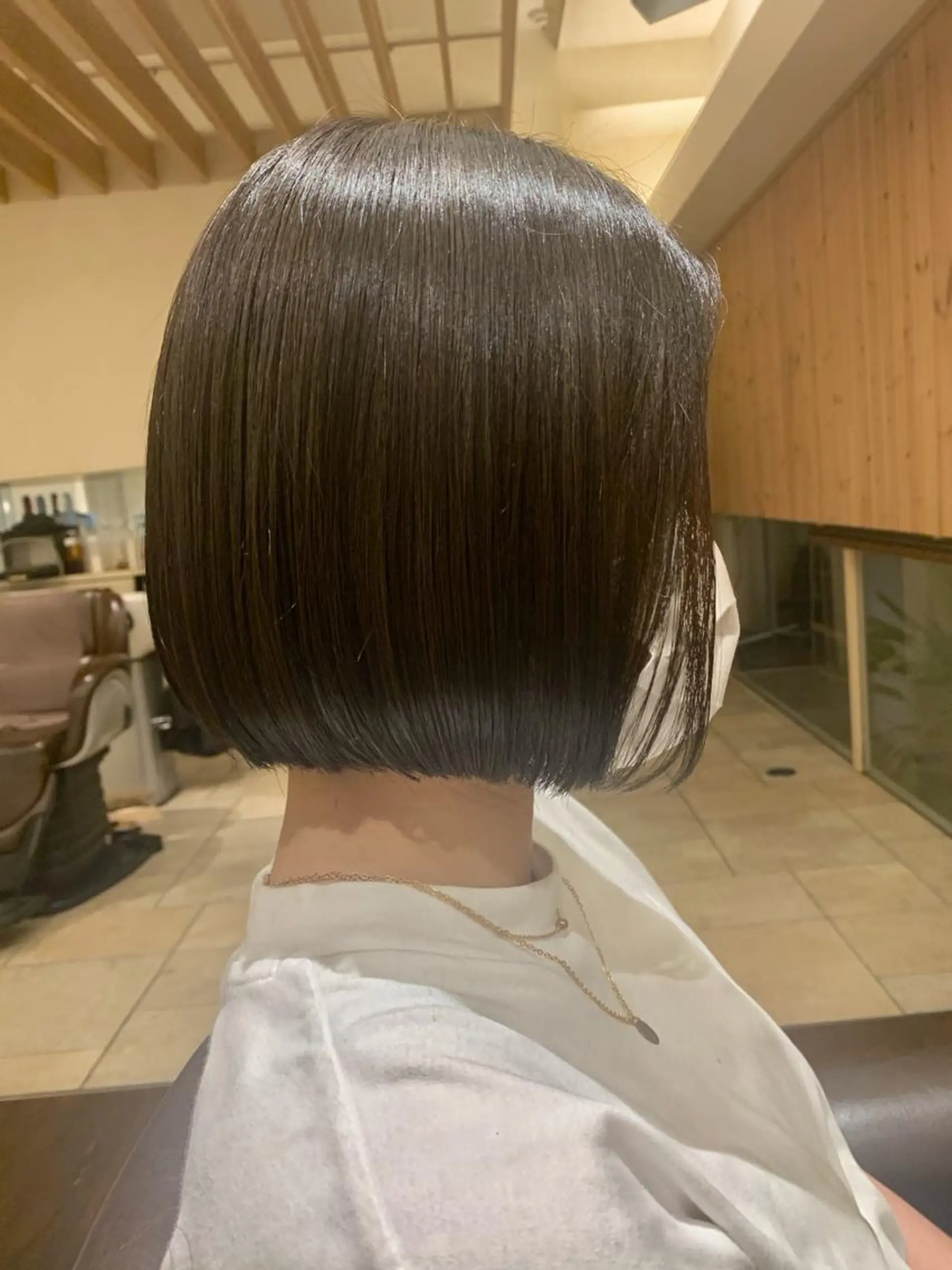 ショート ボブ AIRFLOW AMBITION所属・後東 れいなのヘアスタイル