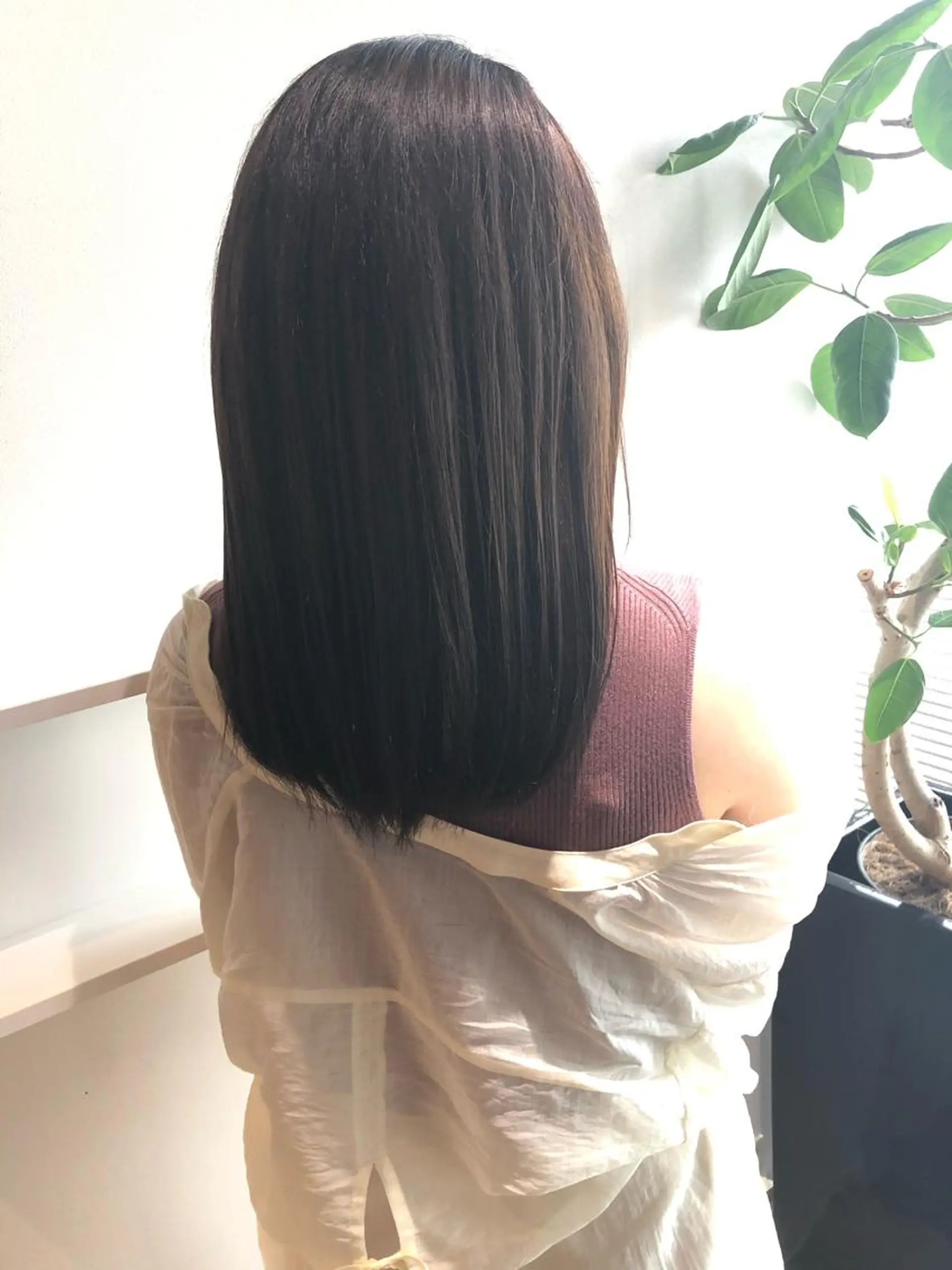 セミロング トリートメント 酸熱トリートメント CYNTHIADUE 店長｜ IRISUのヘアスタイル