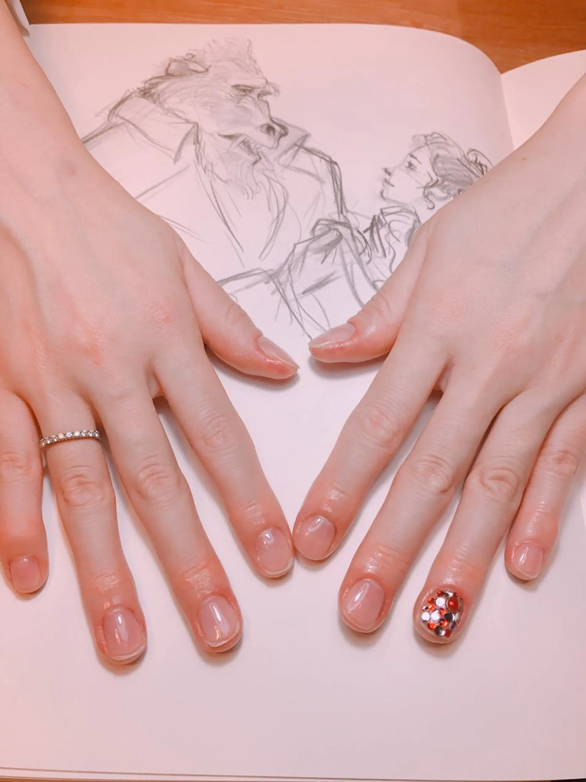 ネイル アートネイル クリアネイル owlnail /持込みデザイン専門のネイルデザイン