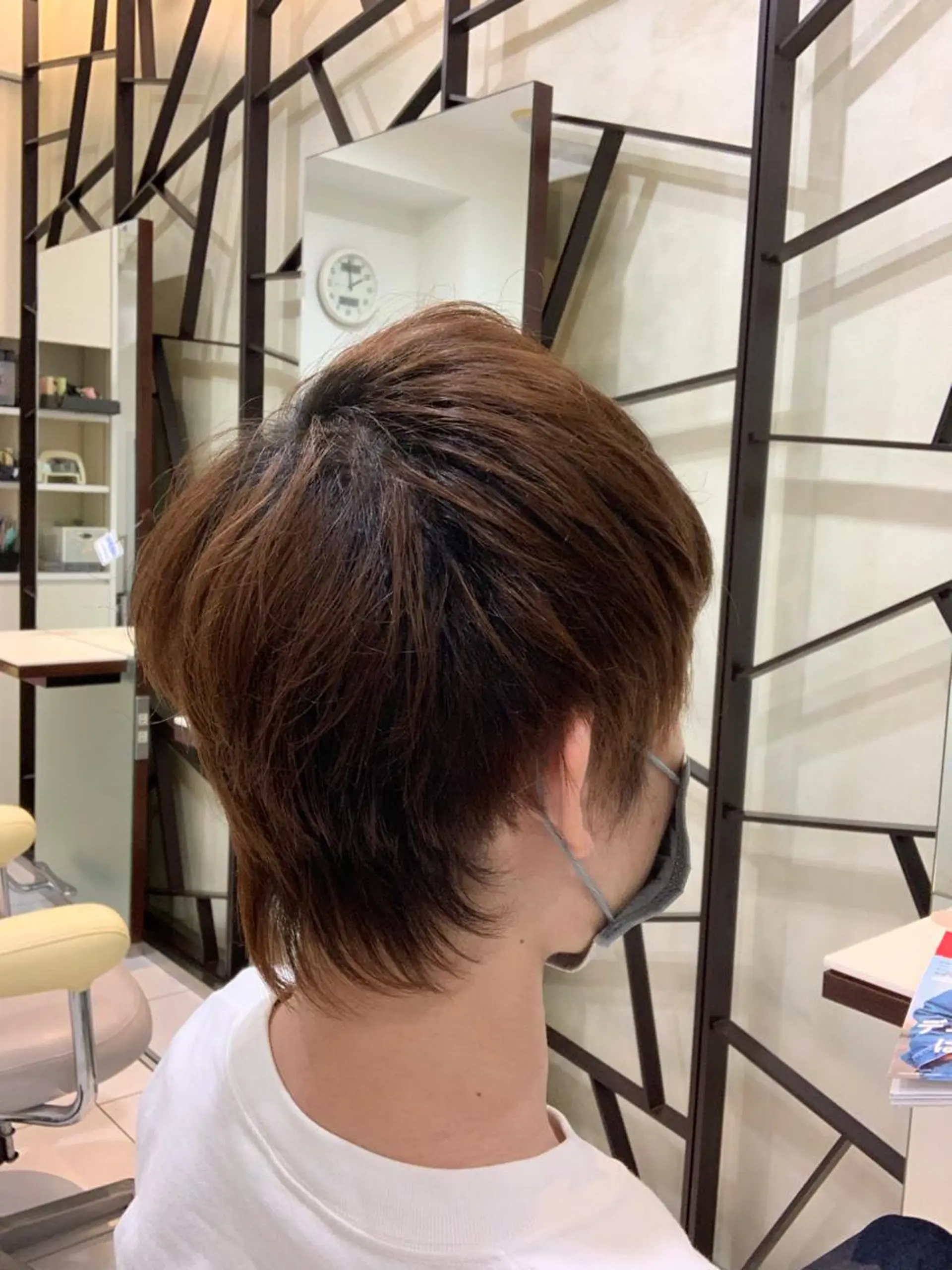 メンズ メンズウルフカット ウルフカット 髙橋 歩のヘアスタイル