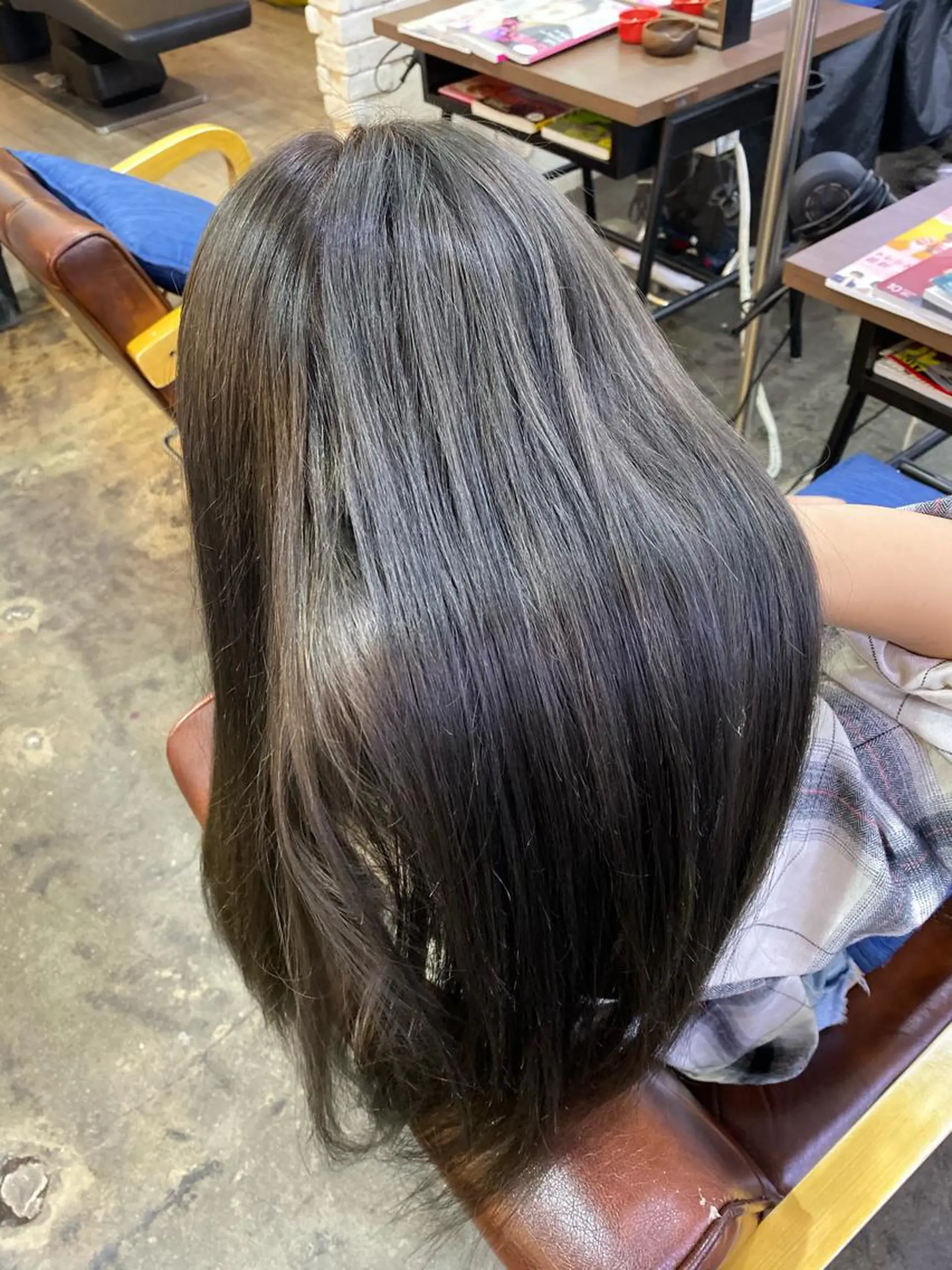 ロング カラー 【艶髪×韓国風】 毛流れ職人 RYOのヘアスタイル