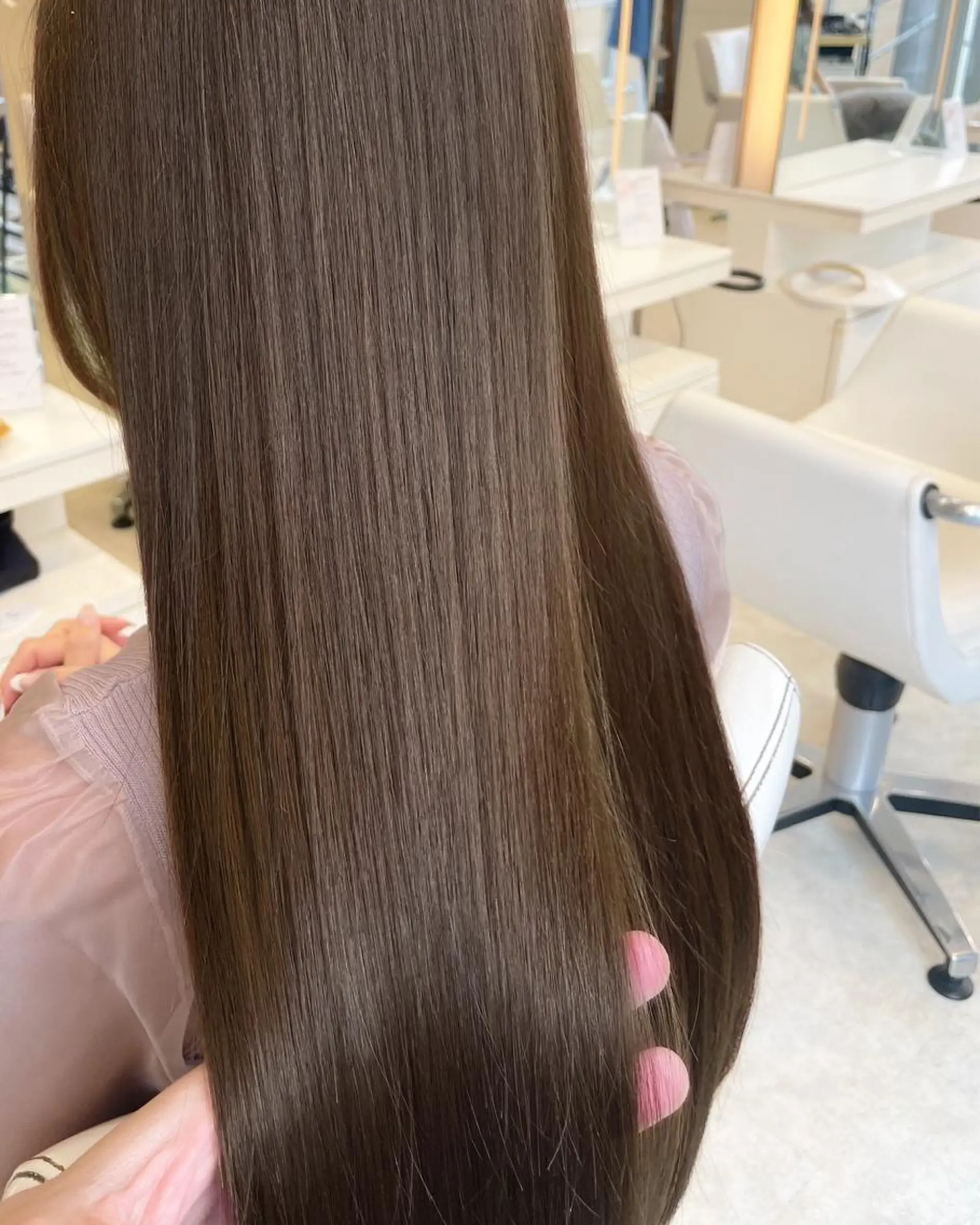 ロング カラー Agnos青山所属・鈴木 里奈のヘアスタイル