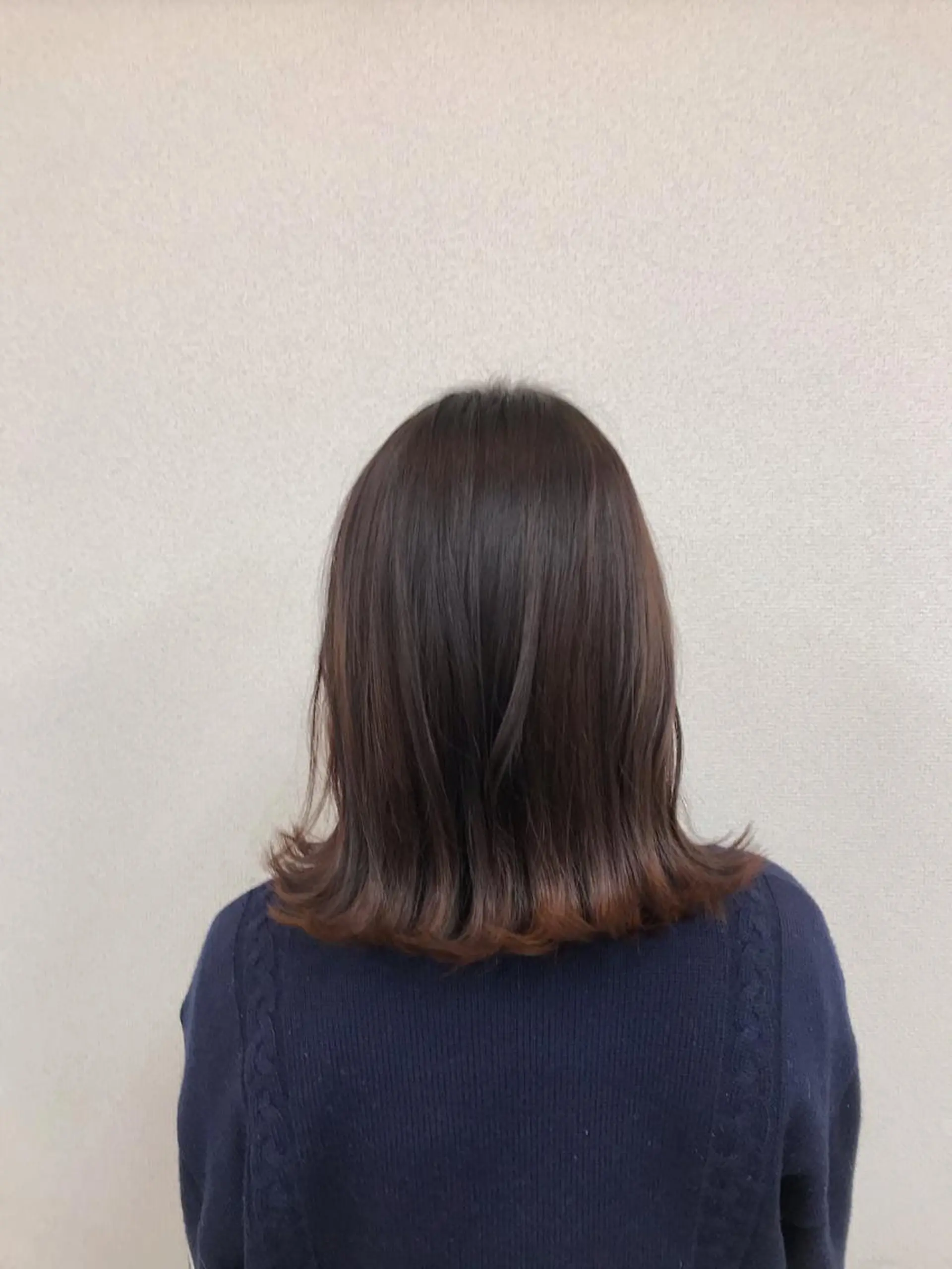 ミディアム 松本平太郎美容室大宮店所属・もりたみかこ 美容師お休み中のヘアスタイル