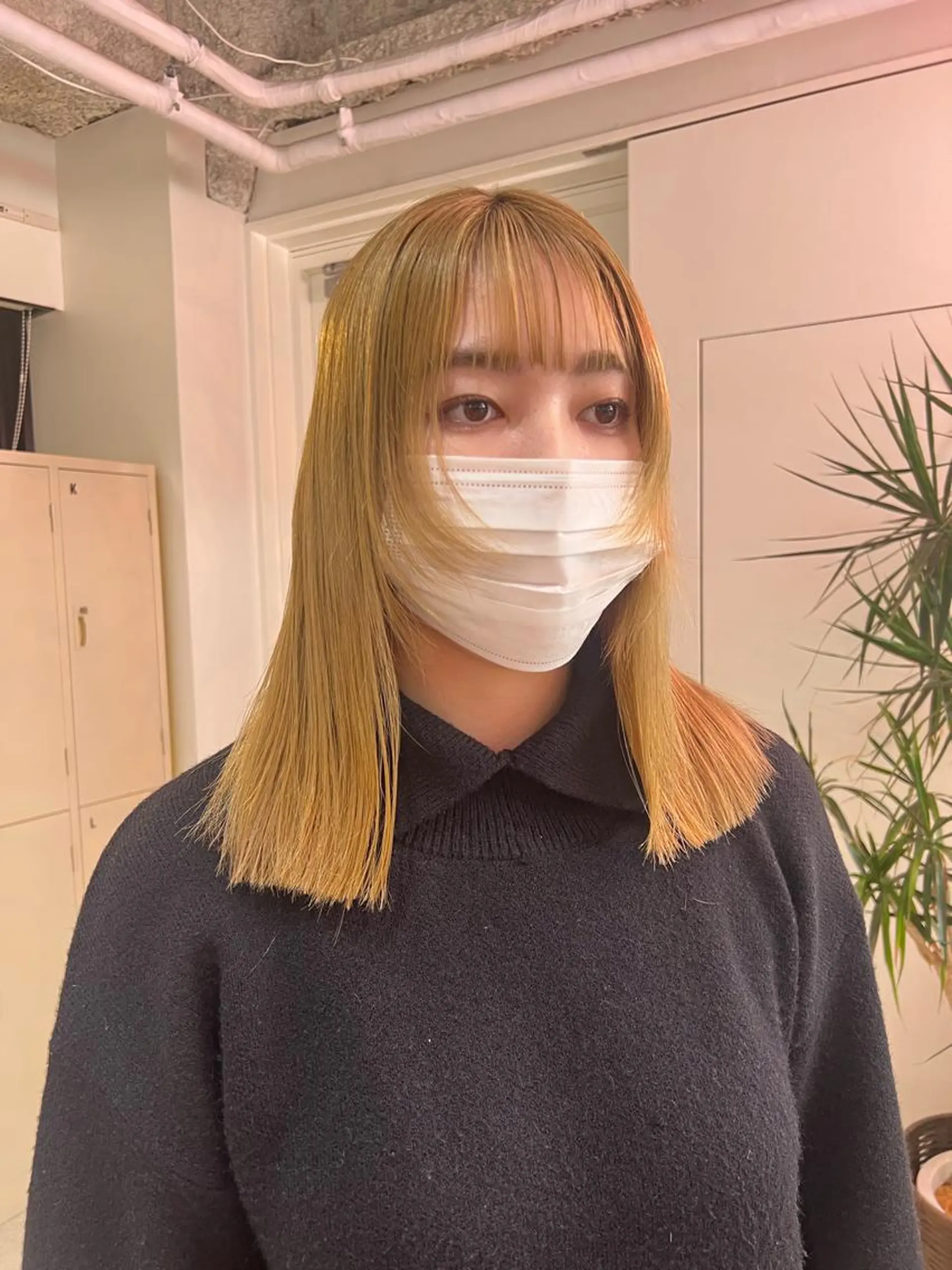 ロング 💥ウルフカット デザインあんな💥のヘアスタイル