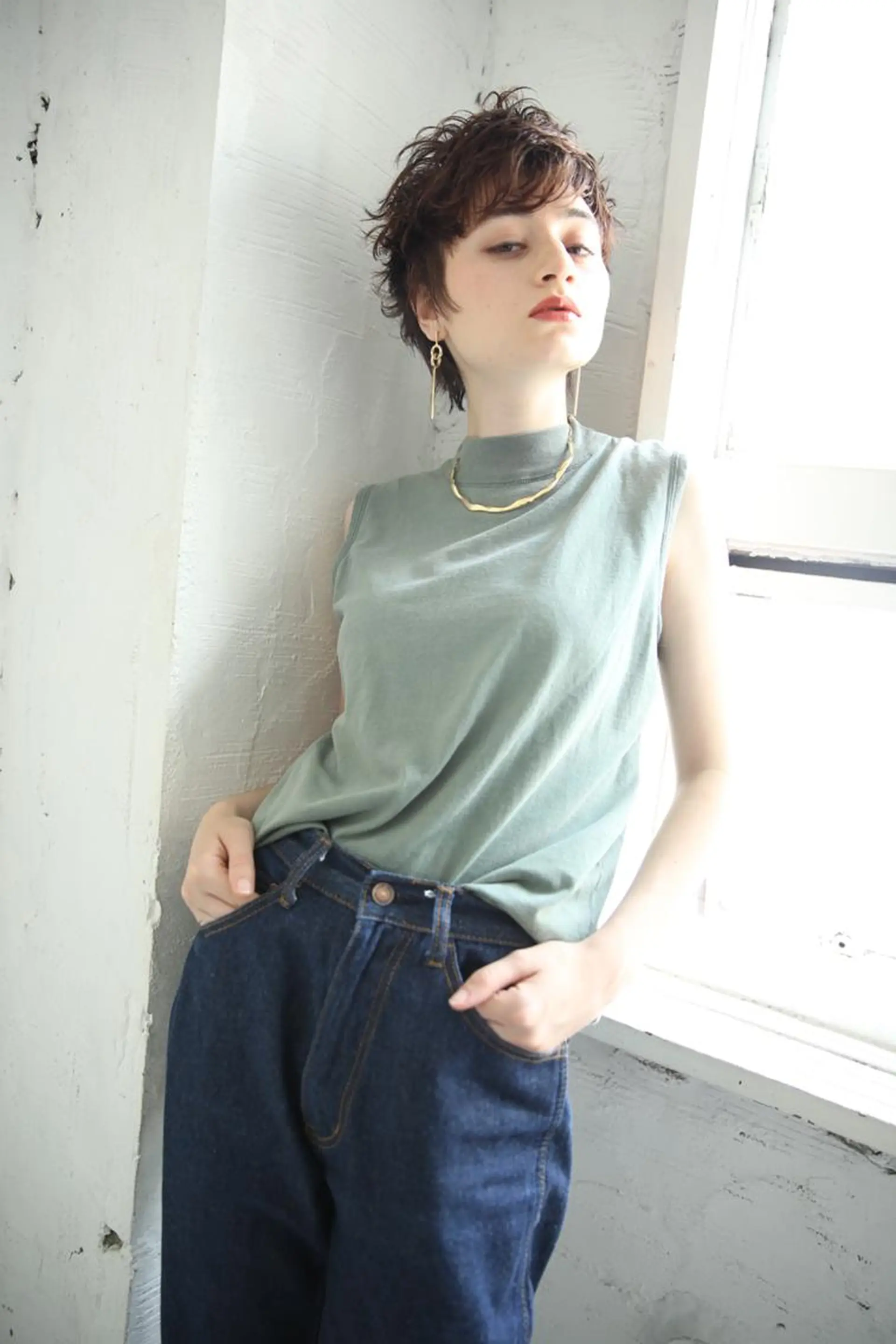 ショート パーマ ボブ ショートヘア 代表　土屋ヒロユキ ショートカットのヘアスタイル