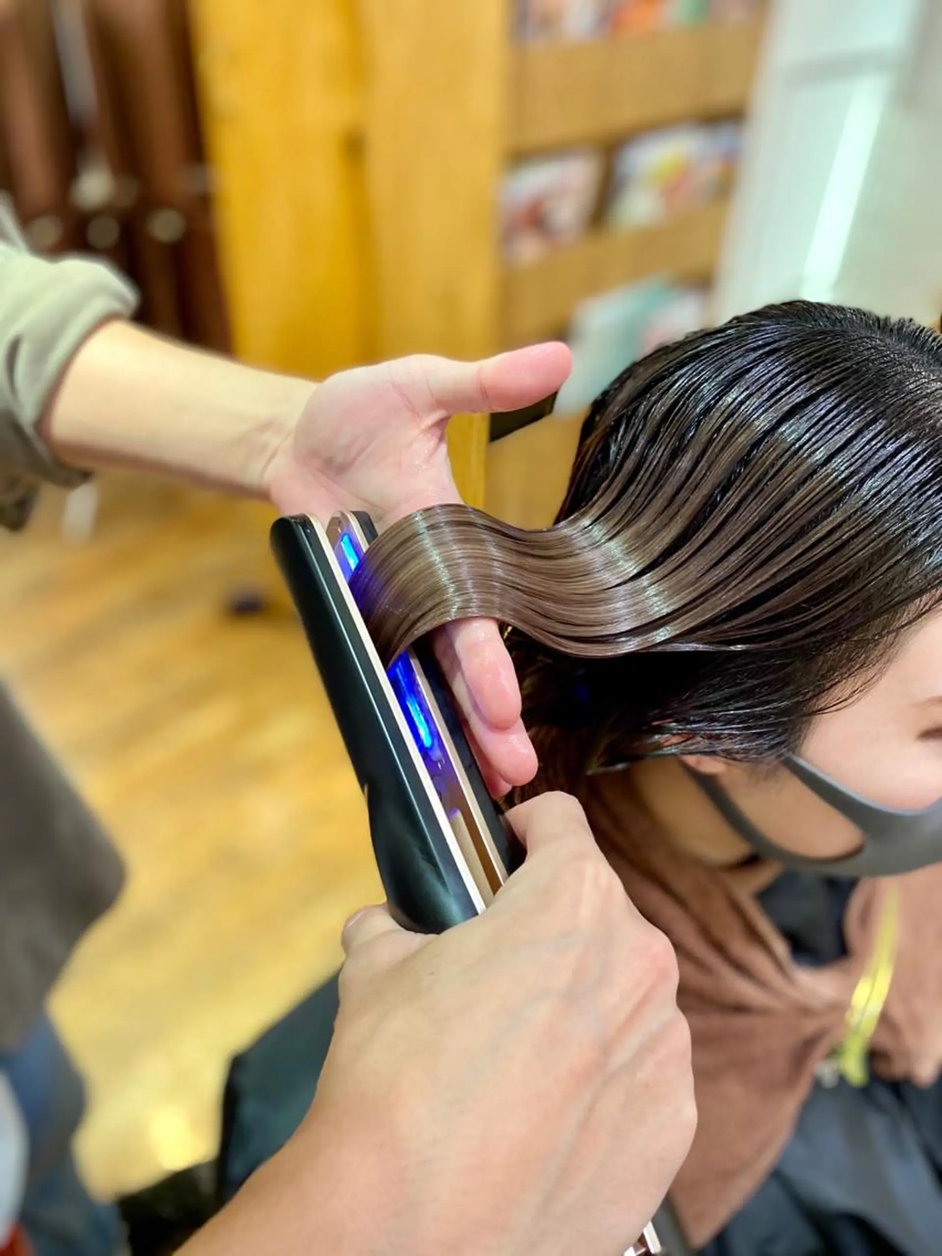 セミロング Laf.【ラフ］北坂戸駅前所属・🌈New Open Laf.🌈奥居伸輔のヘアスタイル