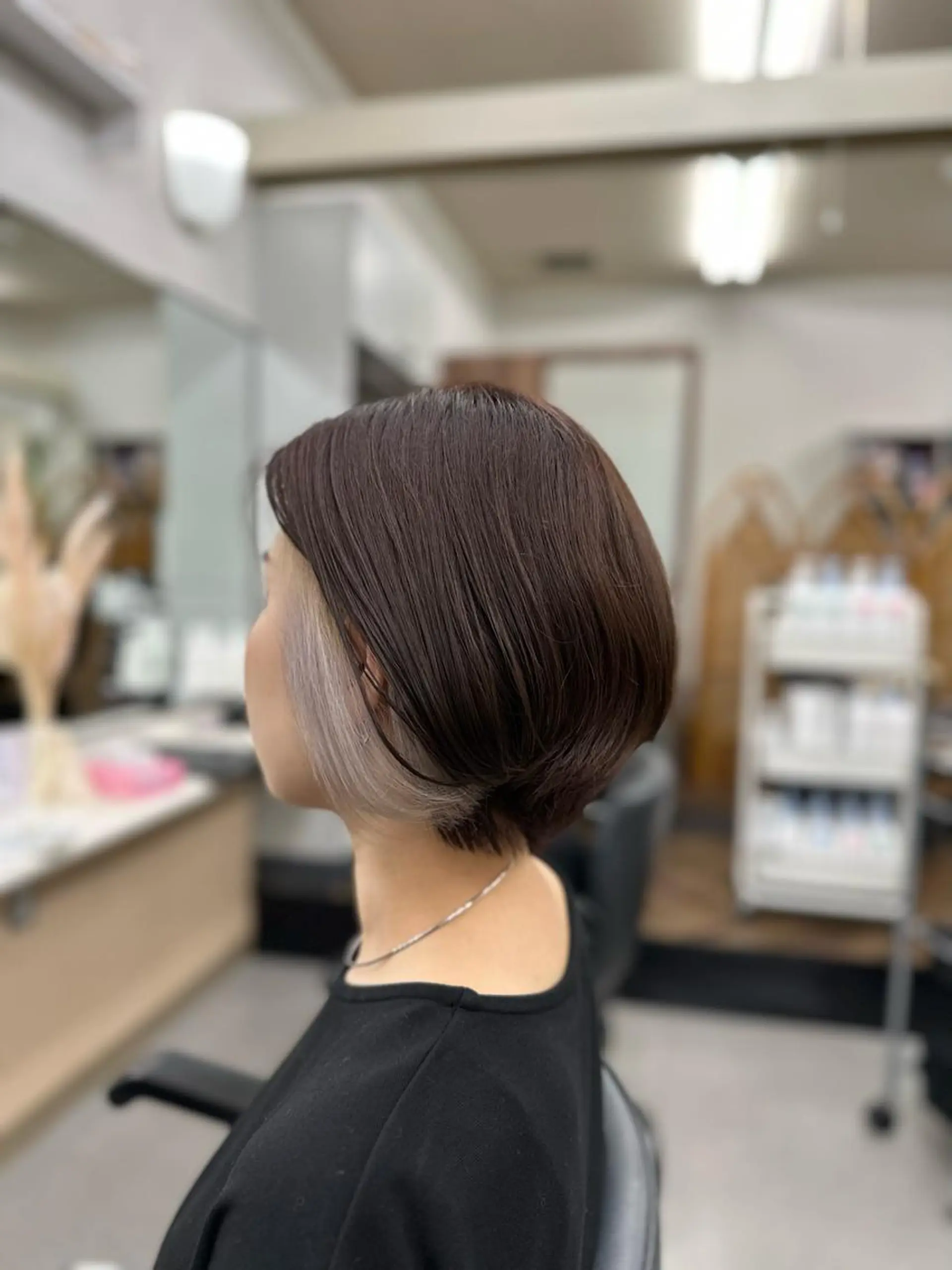 ショート カラー ヘアカラー トリートメント 似合わせ小顔カット 🌟神谷 ヨシタカのヘアスタイル