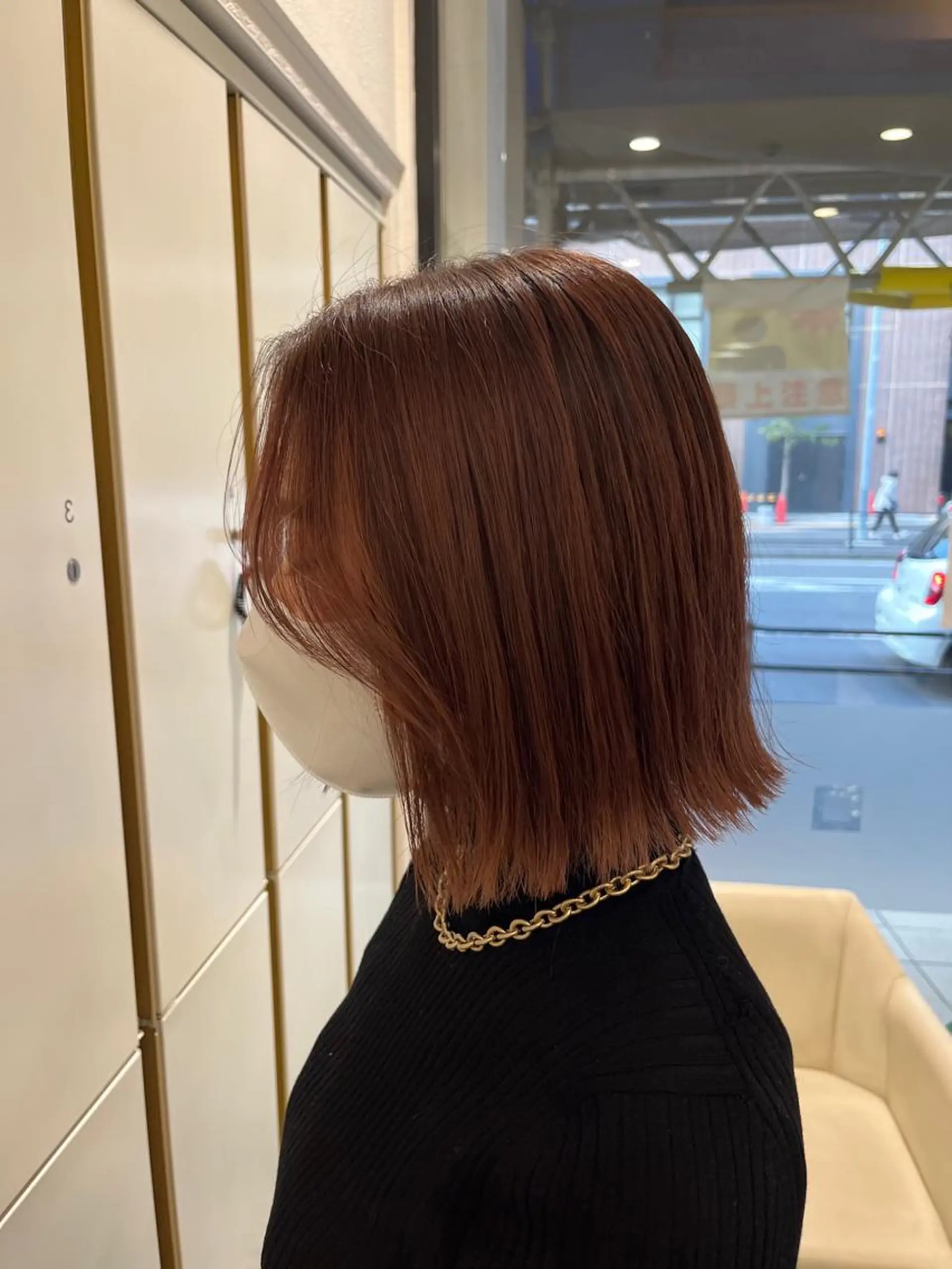 ミディアム カット ヘアカラー バレイヤージュ/ヘア アレンジ/shionのヘアスタイル