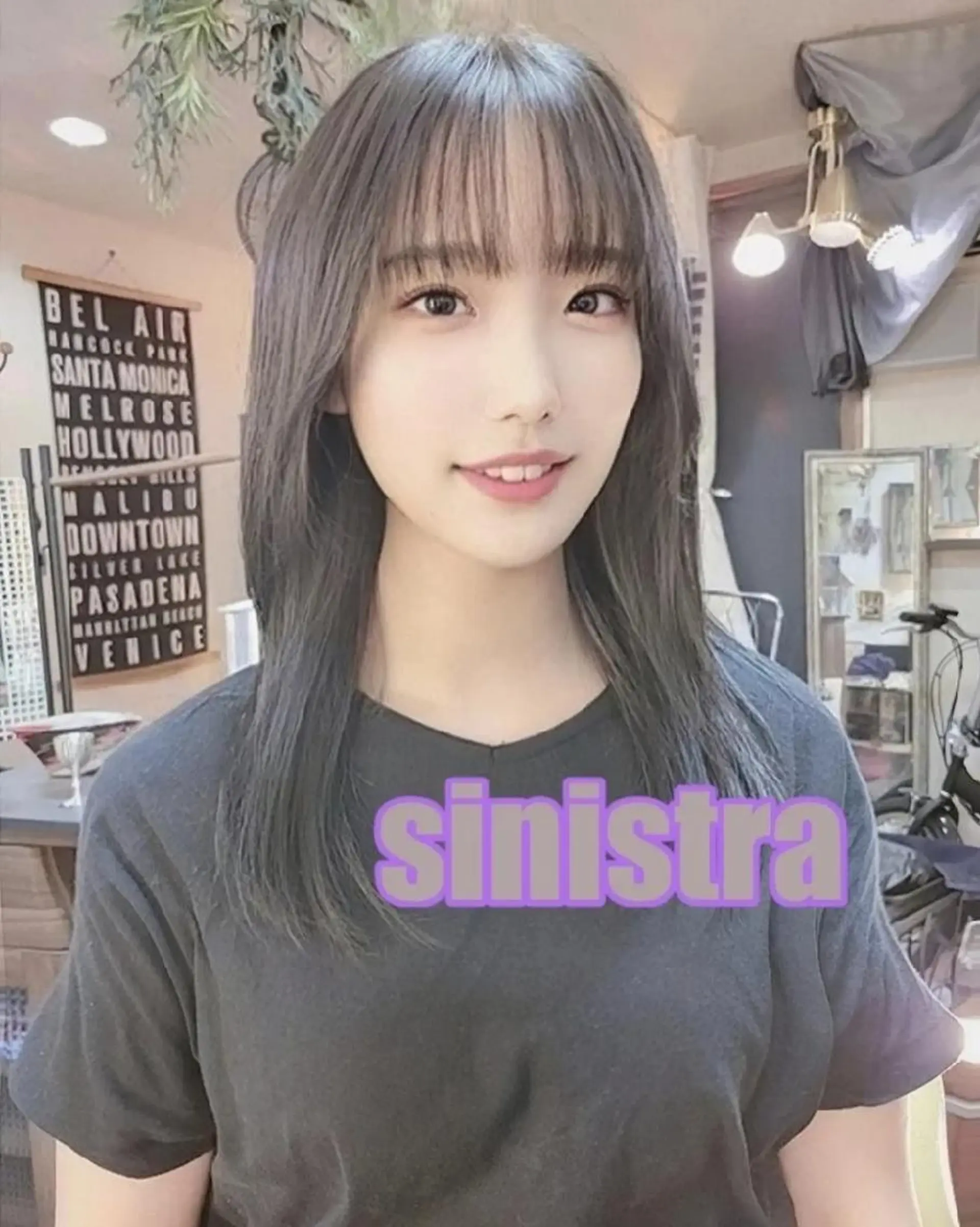 ミディアム カラー カット ヘアカラー トリートメント sinistra シニストラ　足利山下店所属・シニストラ足利 原宿表参道のカラーのヘアスタイル