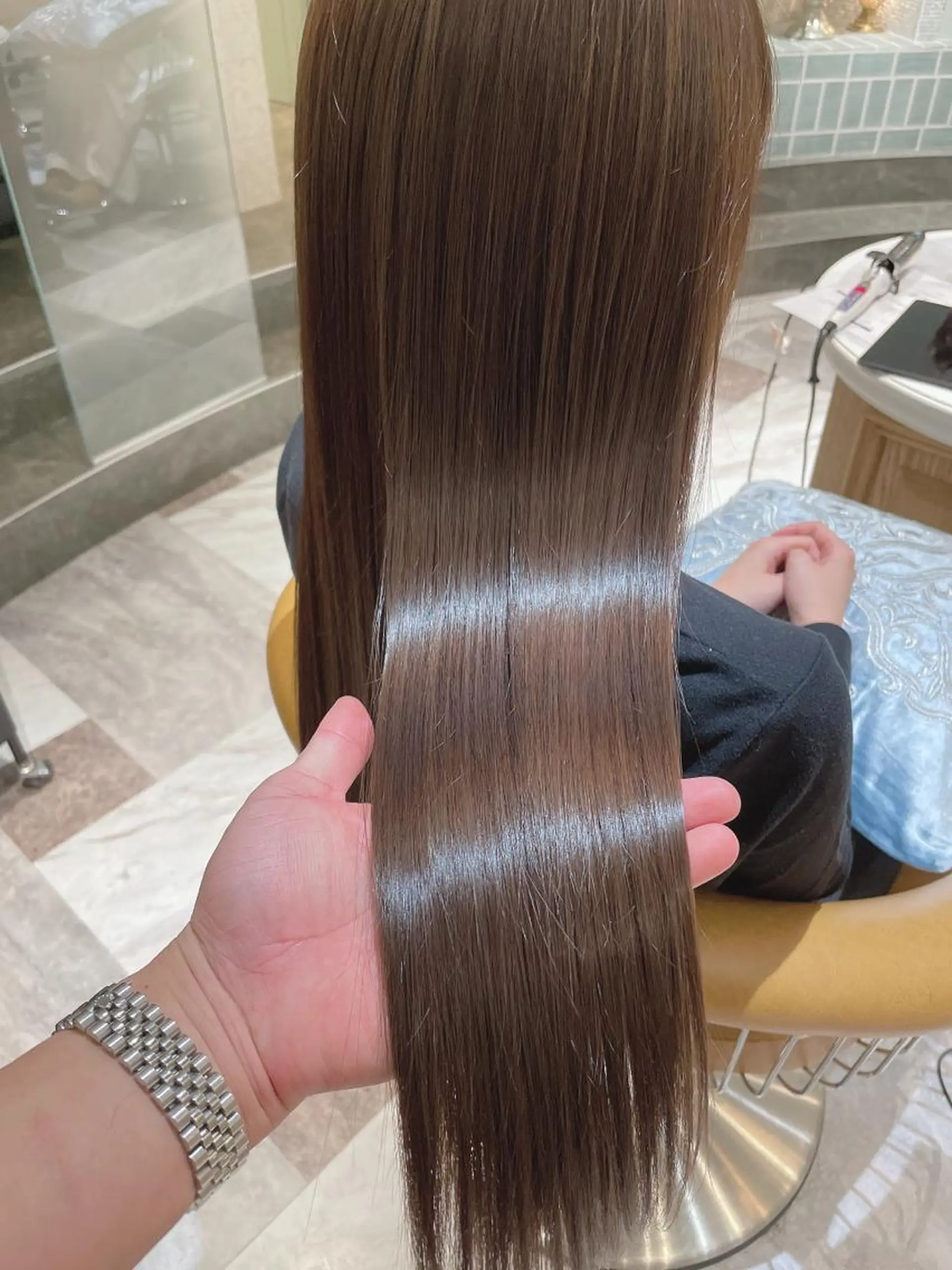 ロング カラー 美髪/カラー 美容院🌈渡辺隼也のヘアスタイル