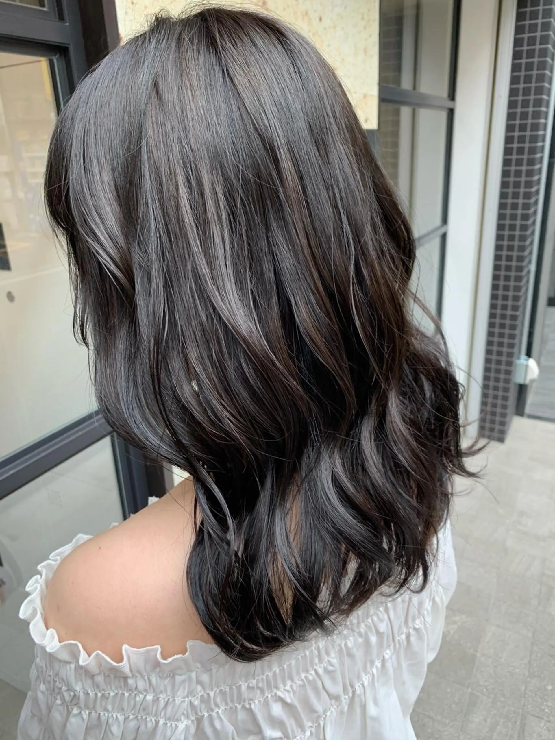 ミディアム 🌟美髪縮毛矯正🌟 吉田冴一のヘアスタイル