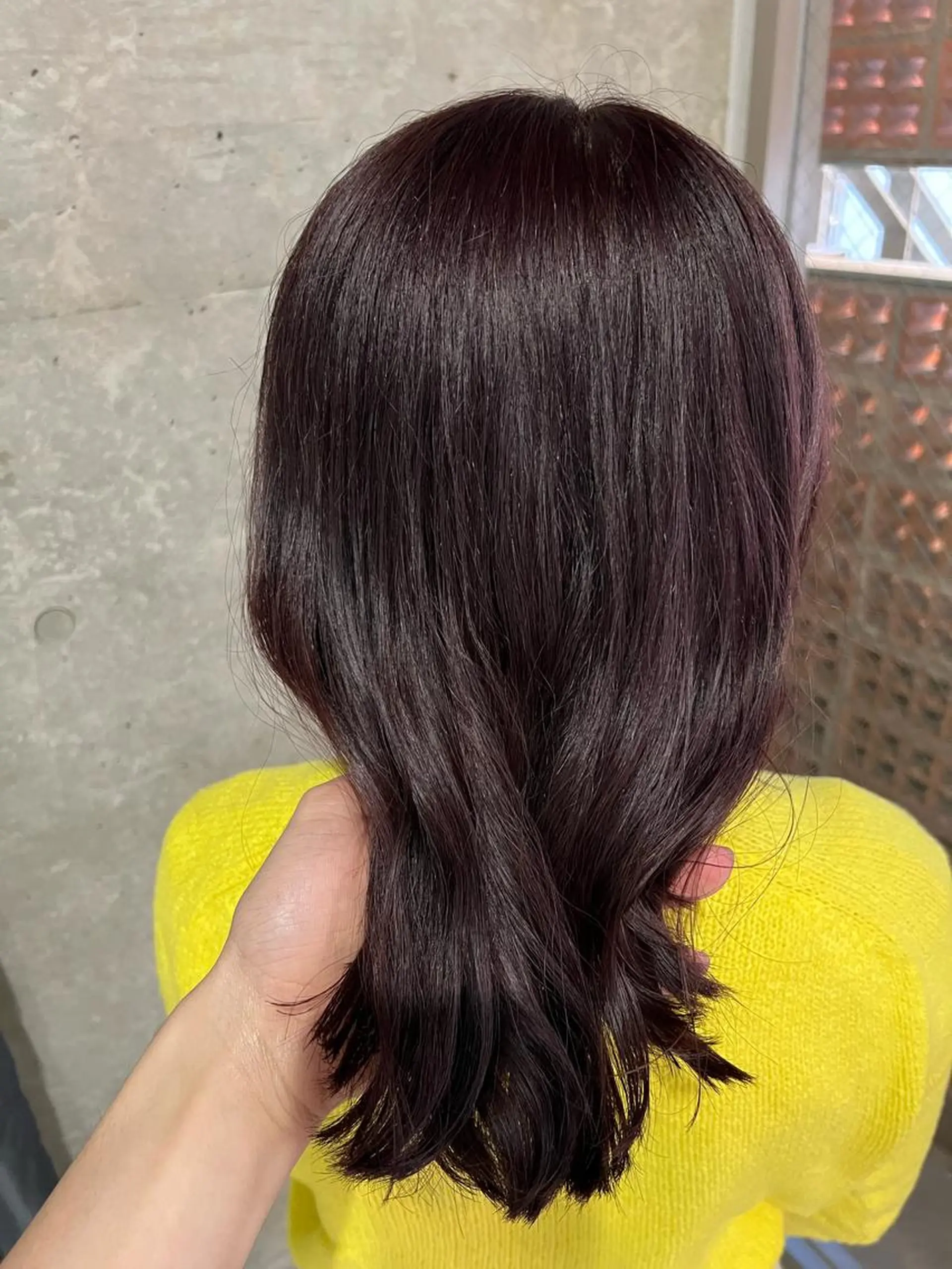 カラー ボブパーマコテ巻き風 パーマNo1深江秀平のヘアスタイル